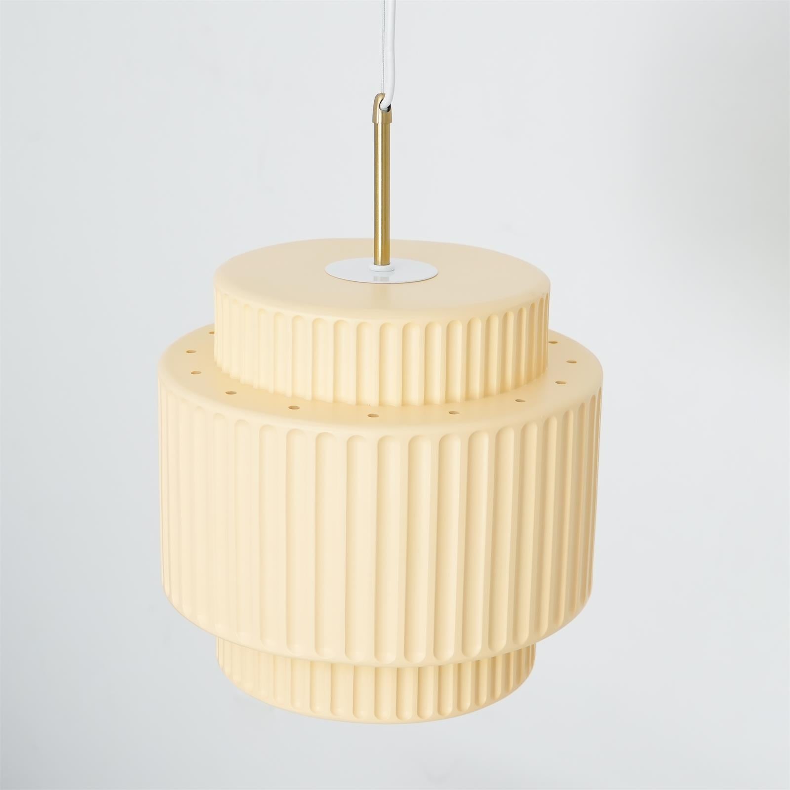 Aurelia Ribbed Pendant Light