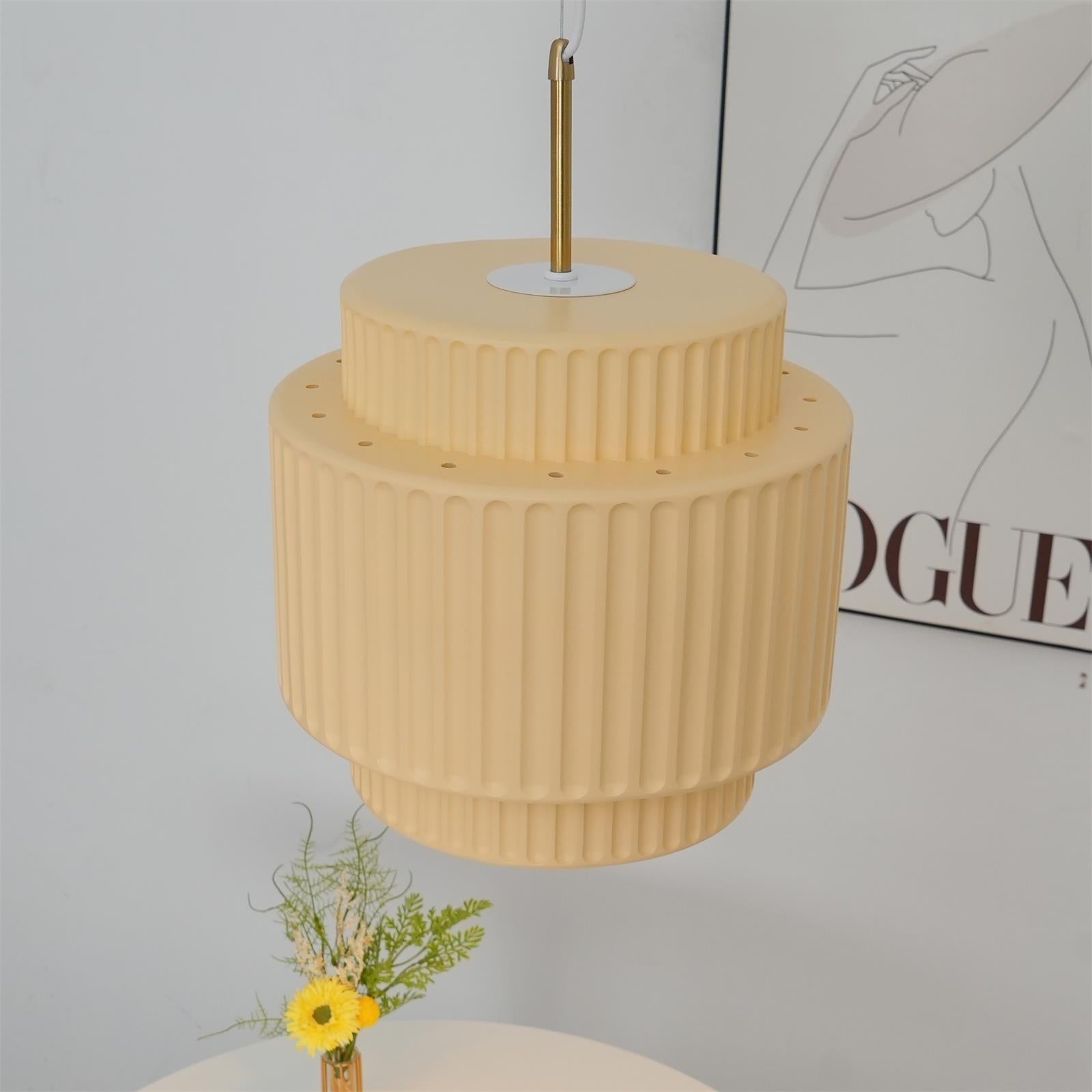 Aurelia Ribbed Pendant Light