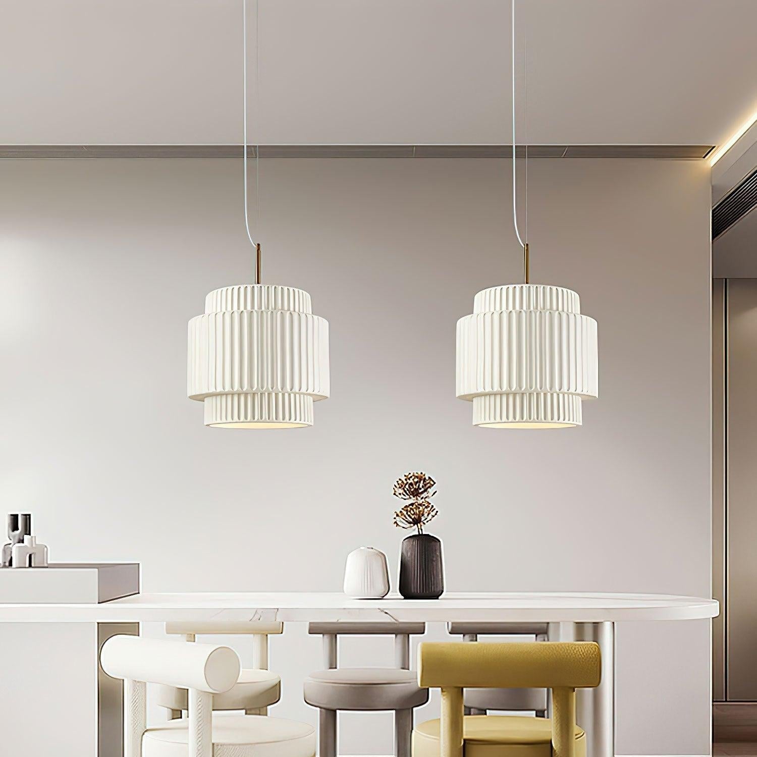 Aurelia Ribbed Pendant Light