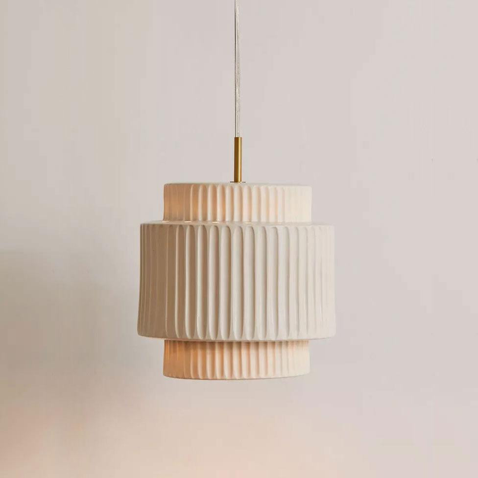 Aurelia Ribbed Pendant Light