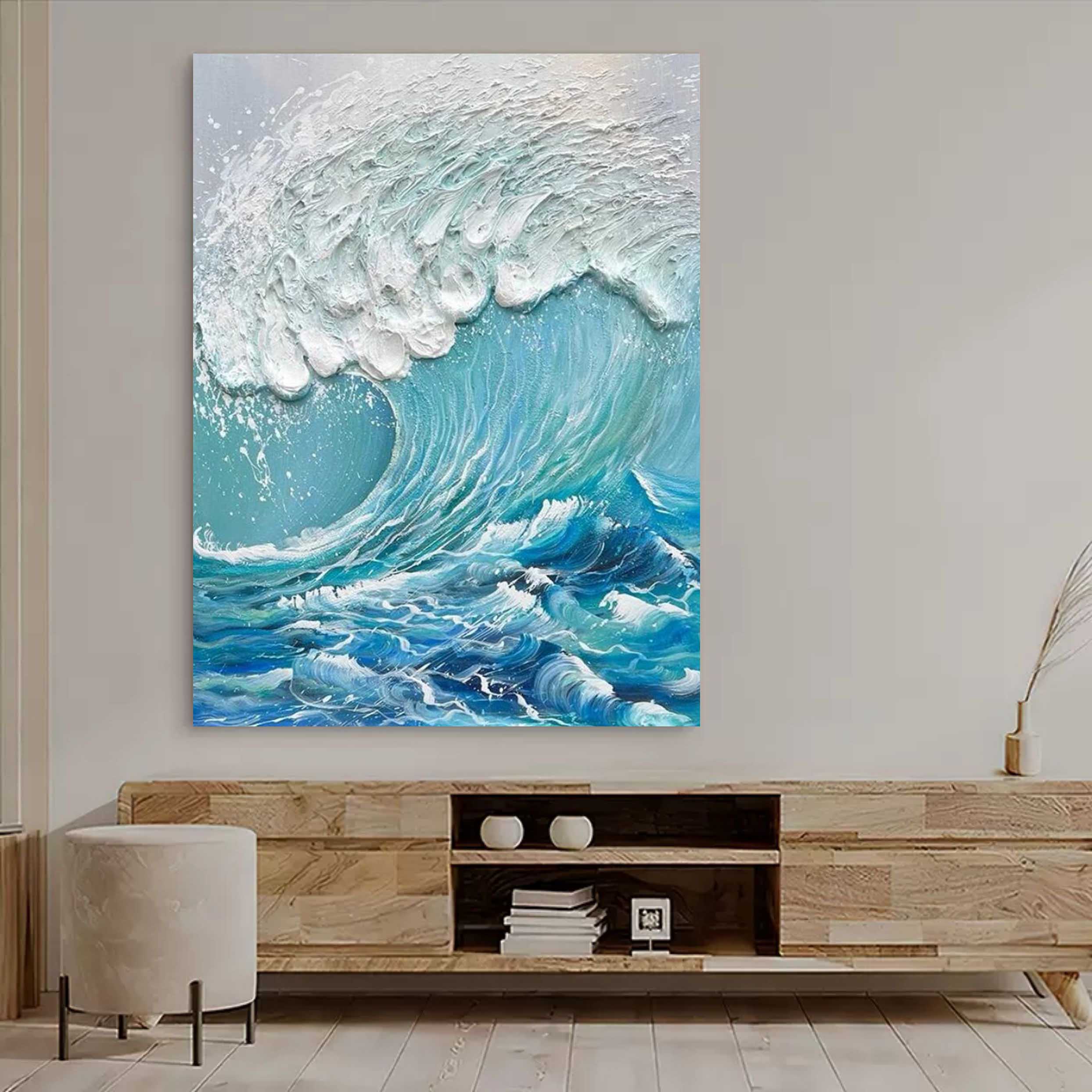Plaster Art Texture Painting SG194 - Neutralighting