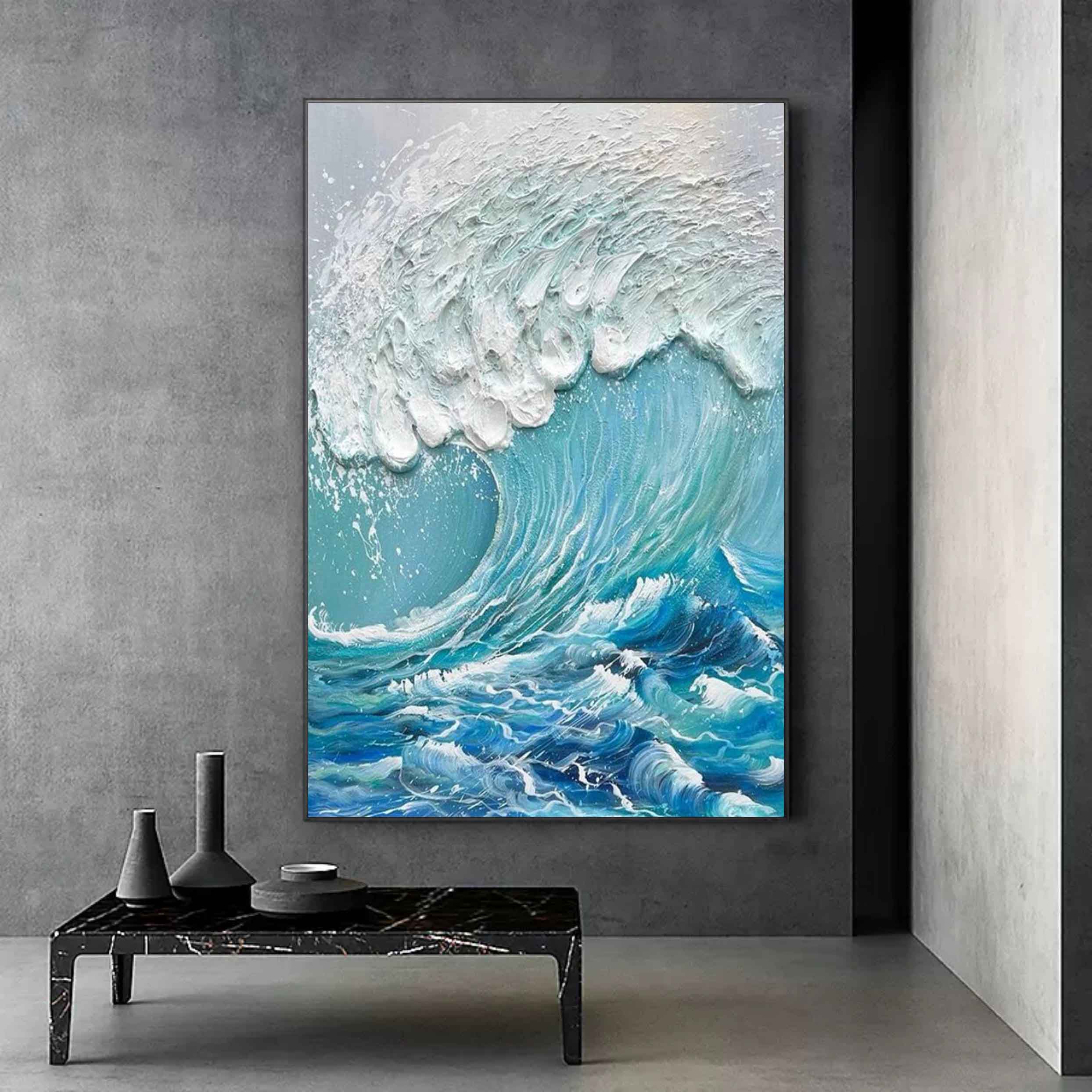 Plaster Art Texture Painting SG194 - Neutralighting
