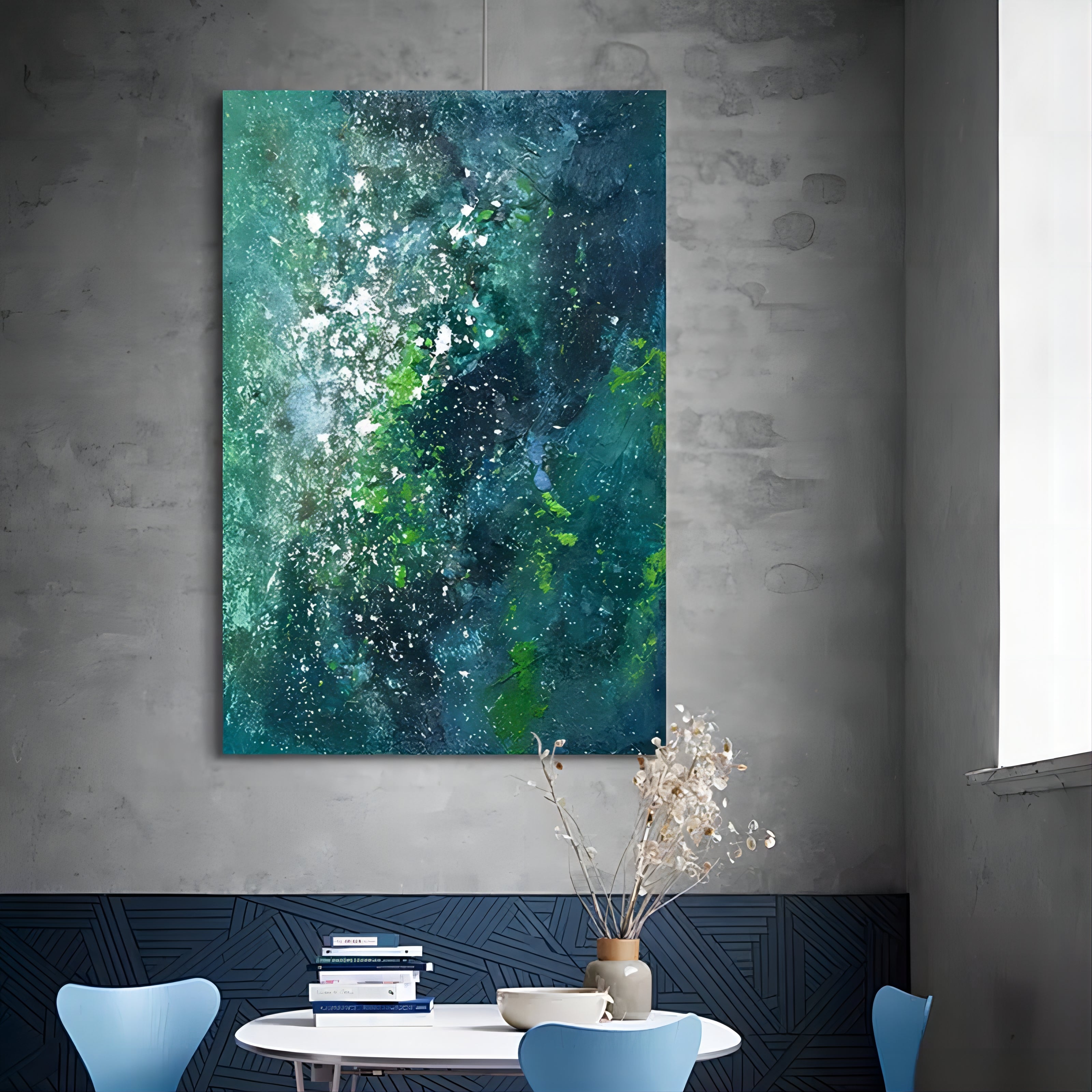 Plaster Art Texture Painting SG007 - Neutralighting