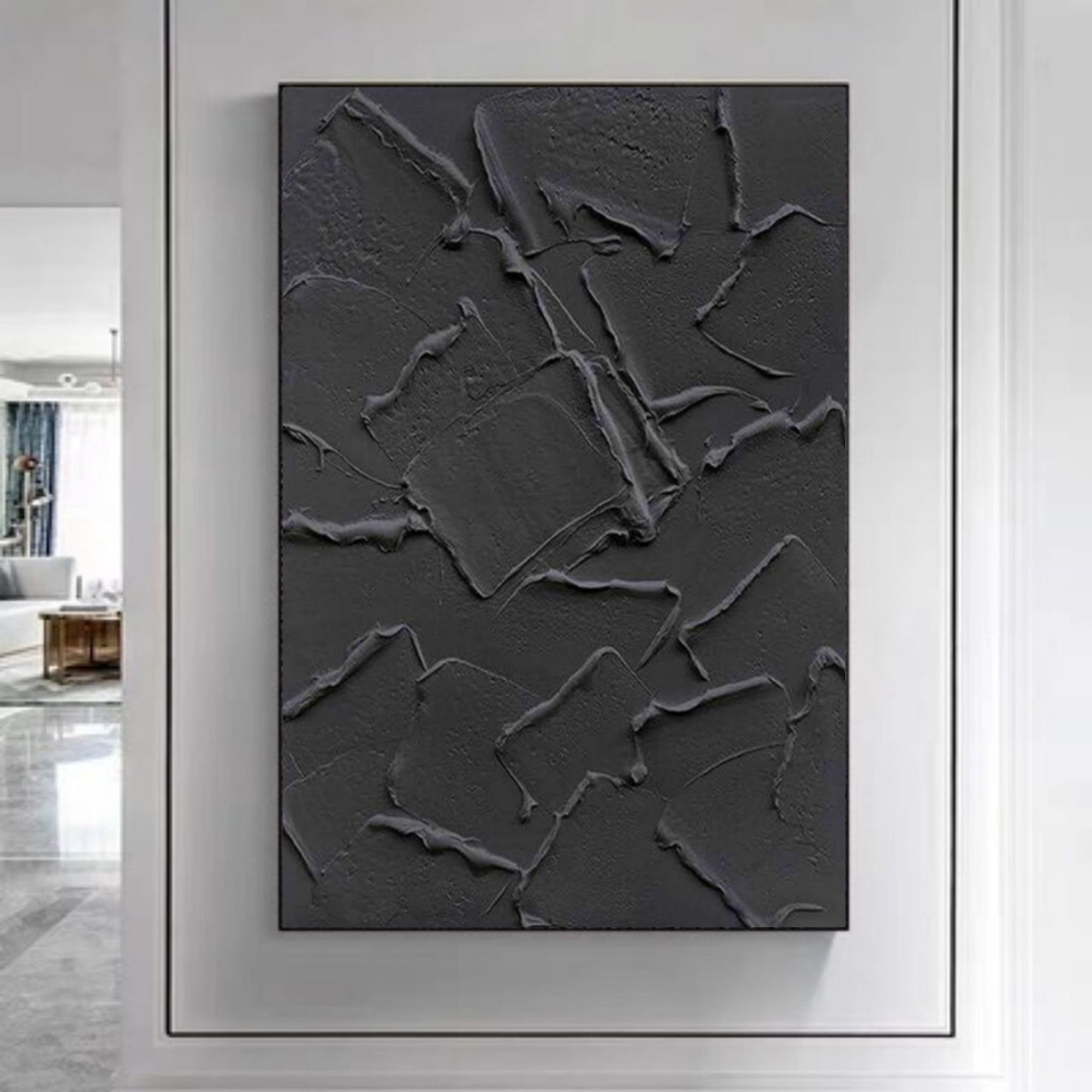 Plaster Art Texture Painting SG169 - Neutralighting