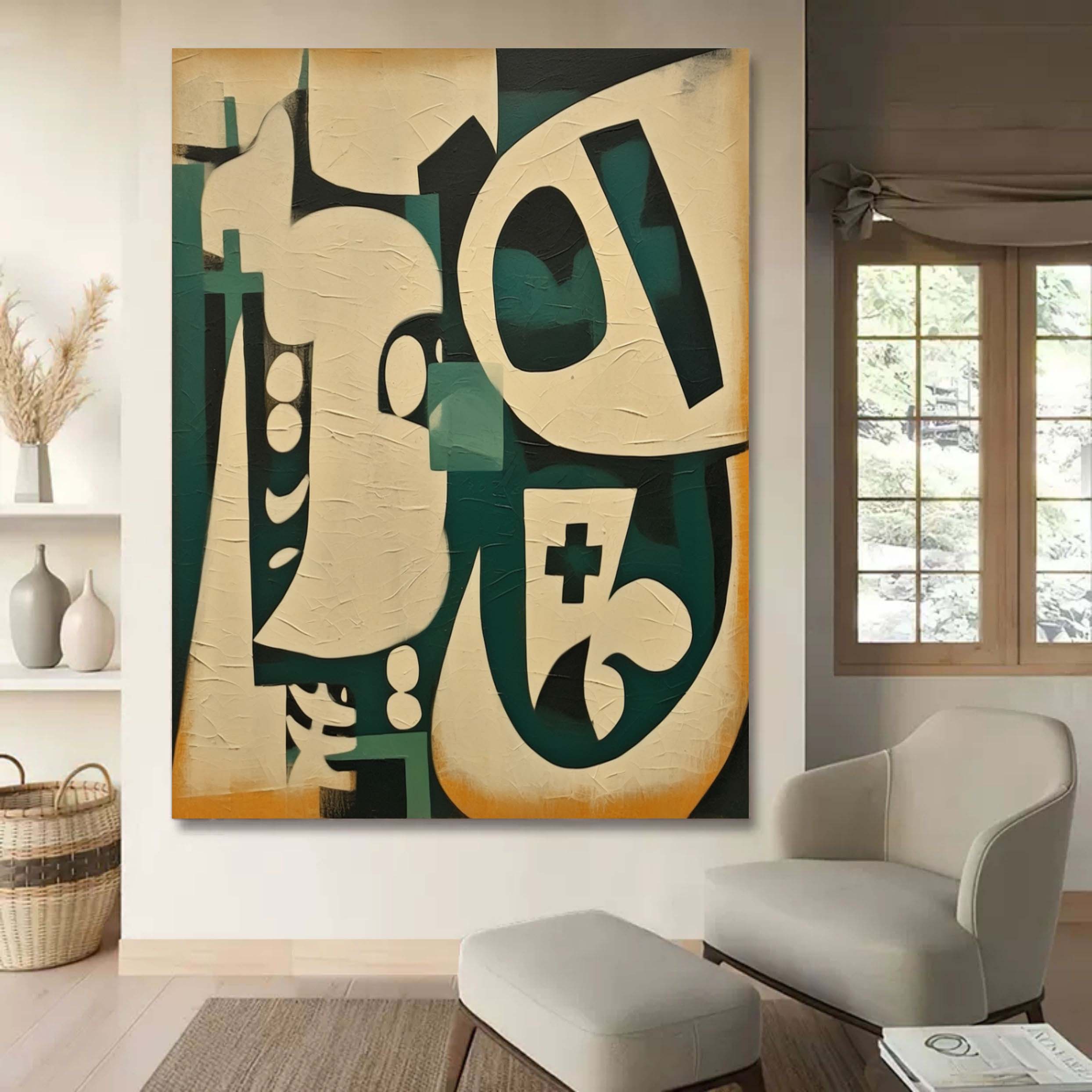 Wabi-Sabi Wall Art TX228 - Neutralighting