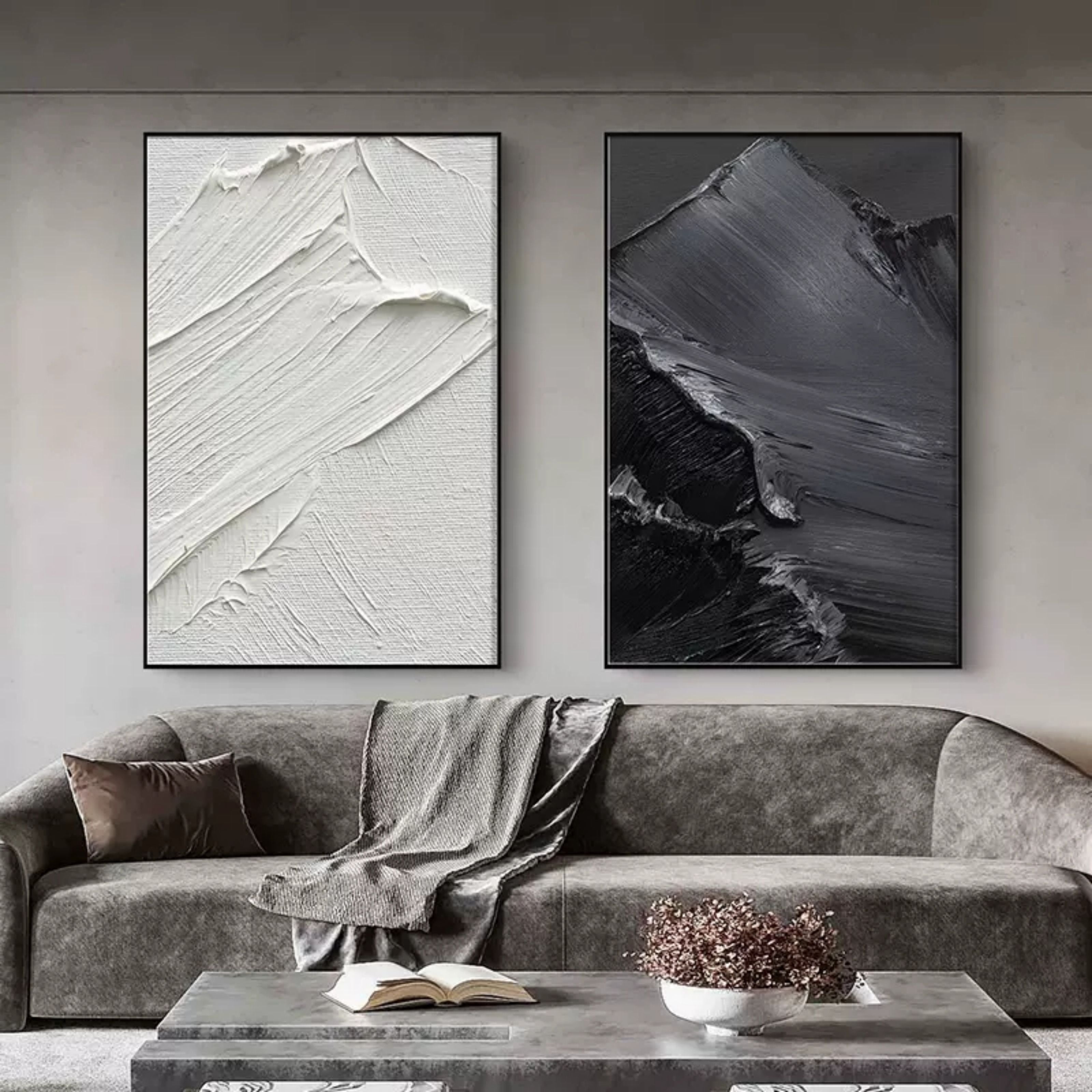 Abstract Painting Set Of 2 SP024 - Neutralighting