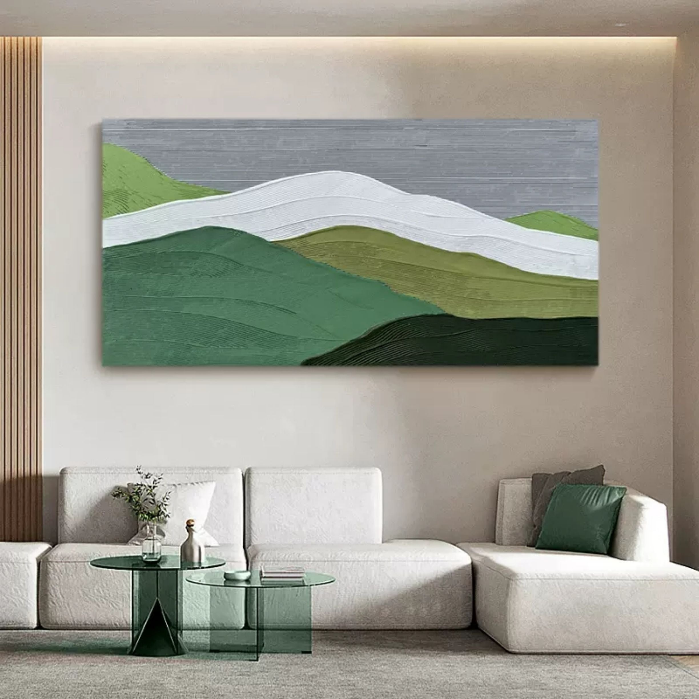 Plaster Art Texture Painting TX073 - Neutralighting