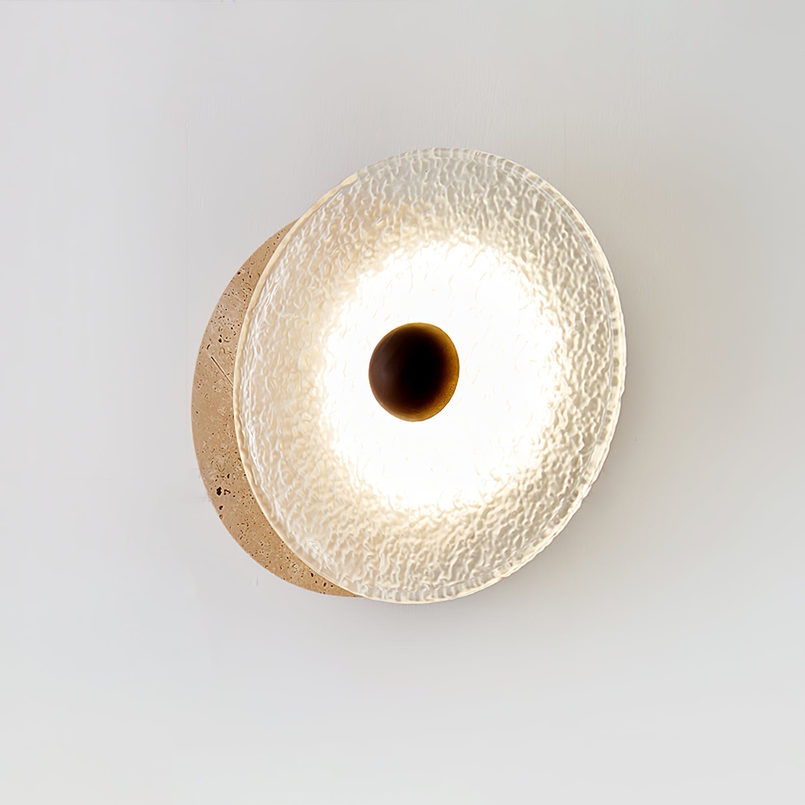 Olivia Travertine Wall Light-Neutral Decor