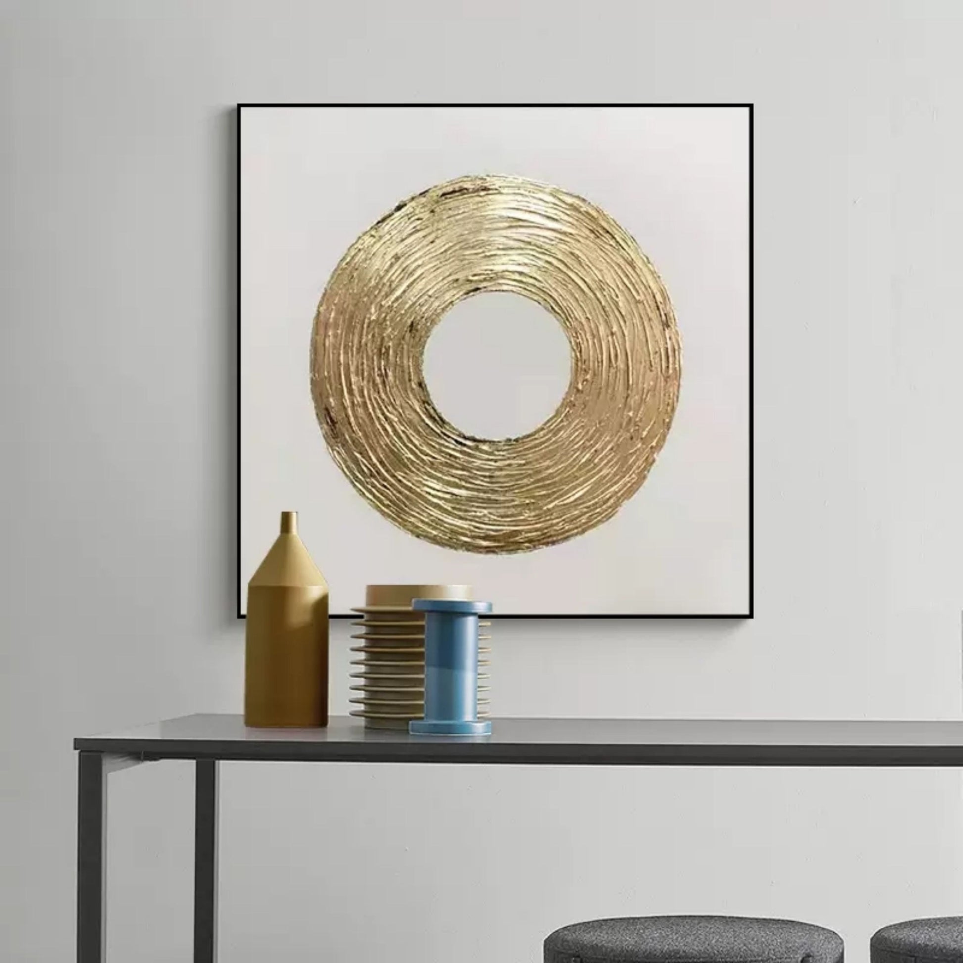 Plaster Art Texture Painting SG064 - Neutralighting