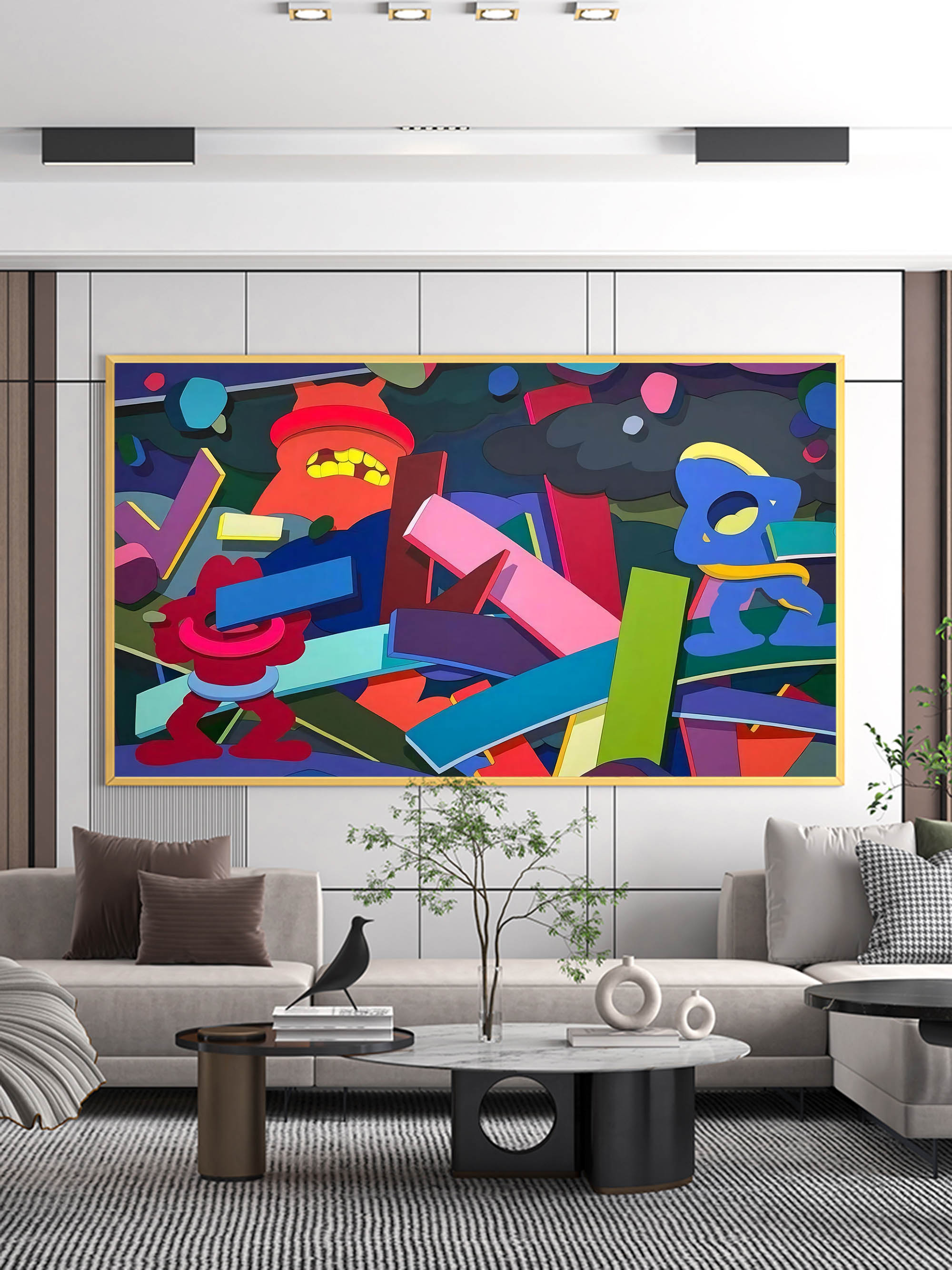 Kaws Pop Art KS012 - Neutralighting