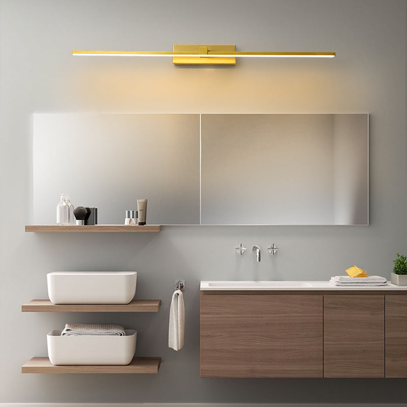 Hexa Linear Mirror Vanity Wall Lamp Bathroom Bedroom Modern - Neutral Decor