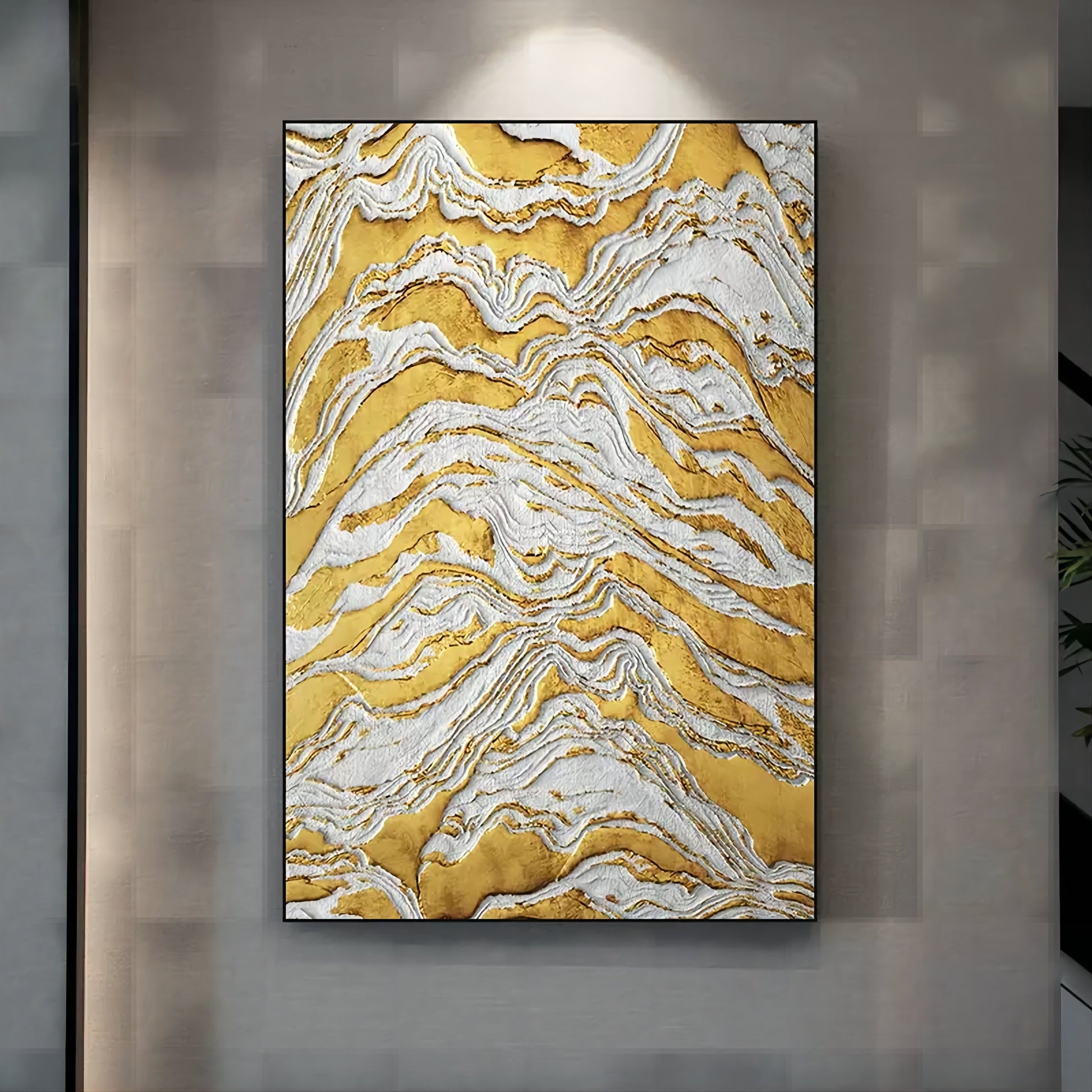 Plaster Art Texture Painting SG009 - Neutralighting