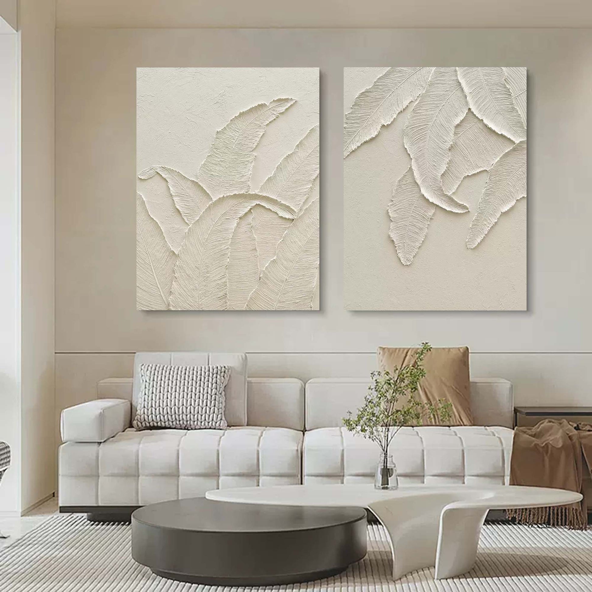 Abstract Painting Set Of 2 SP121 - Neutralighting