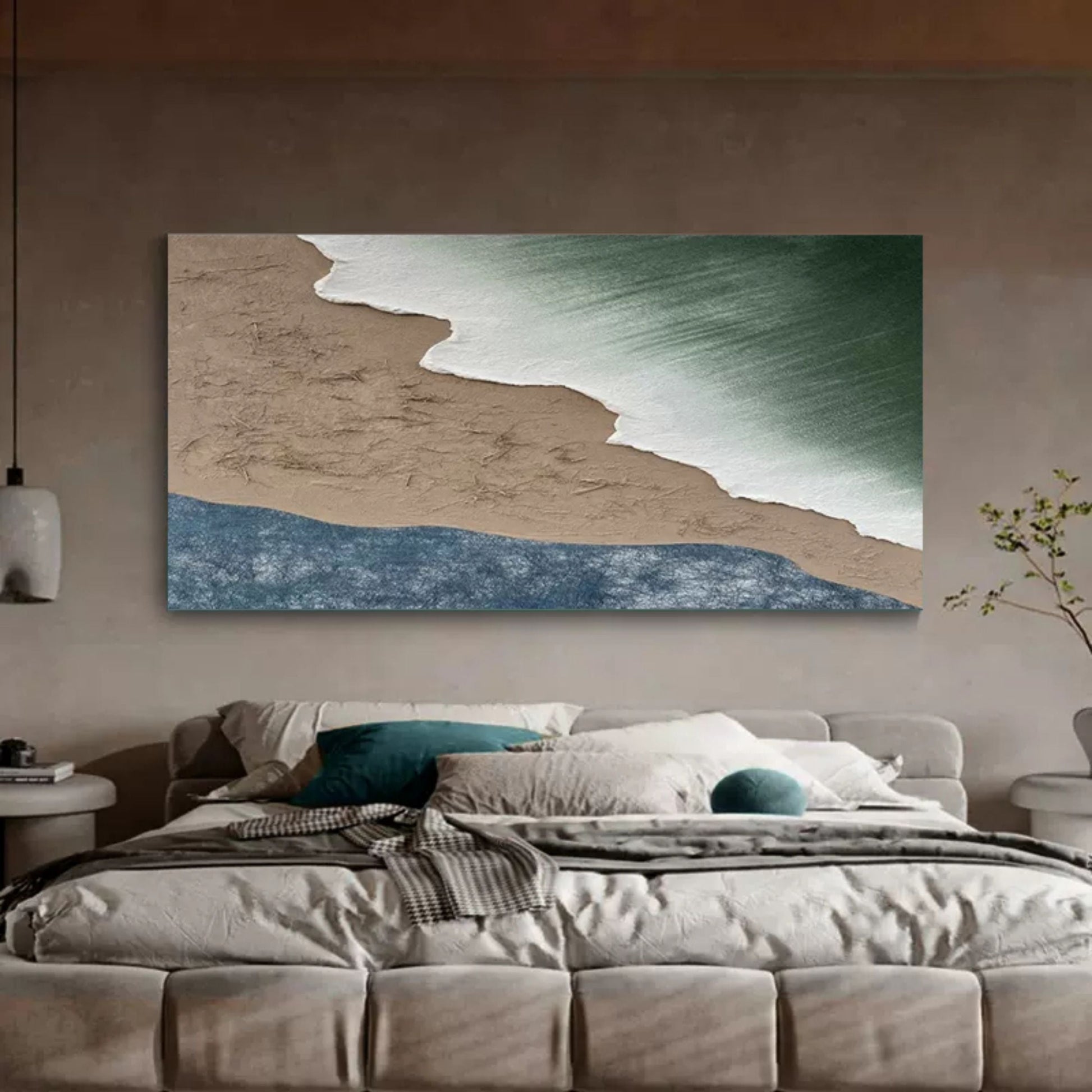 Plaster Art Texture Painting TX130 - Neutralighting