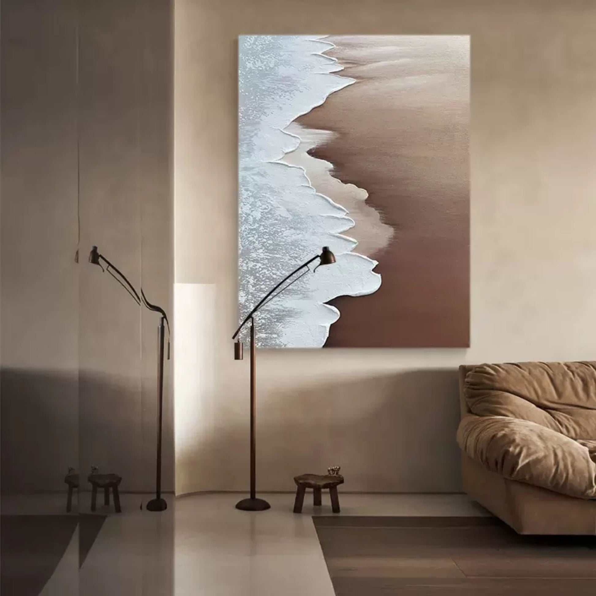 Wabi-Sabi Wall Art TX129 - Neutralighting