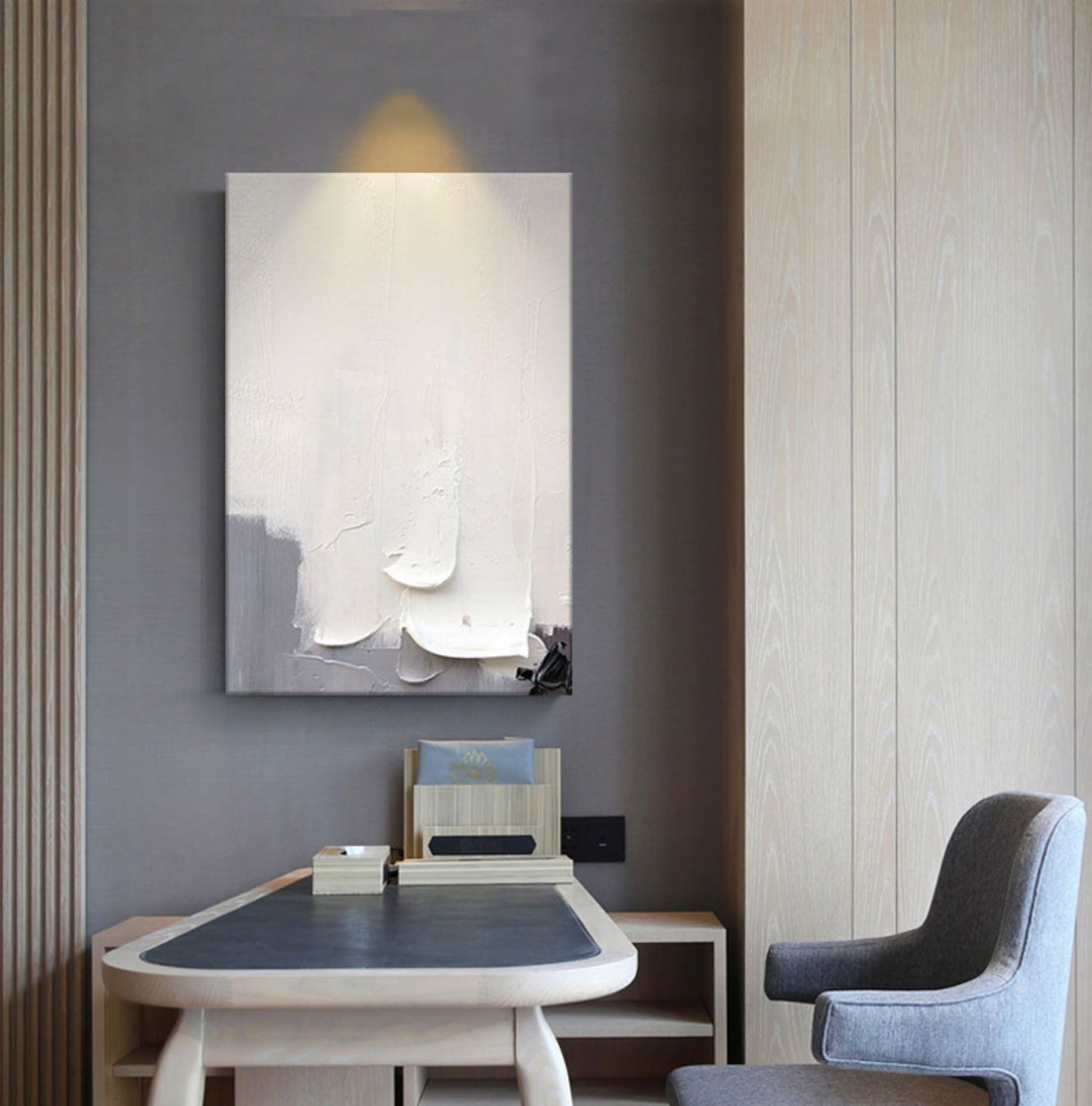 Plaster Art Texture Painting SG070 - Neutralighting