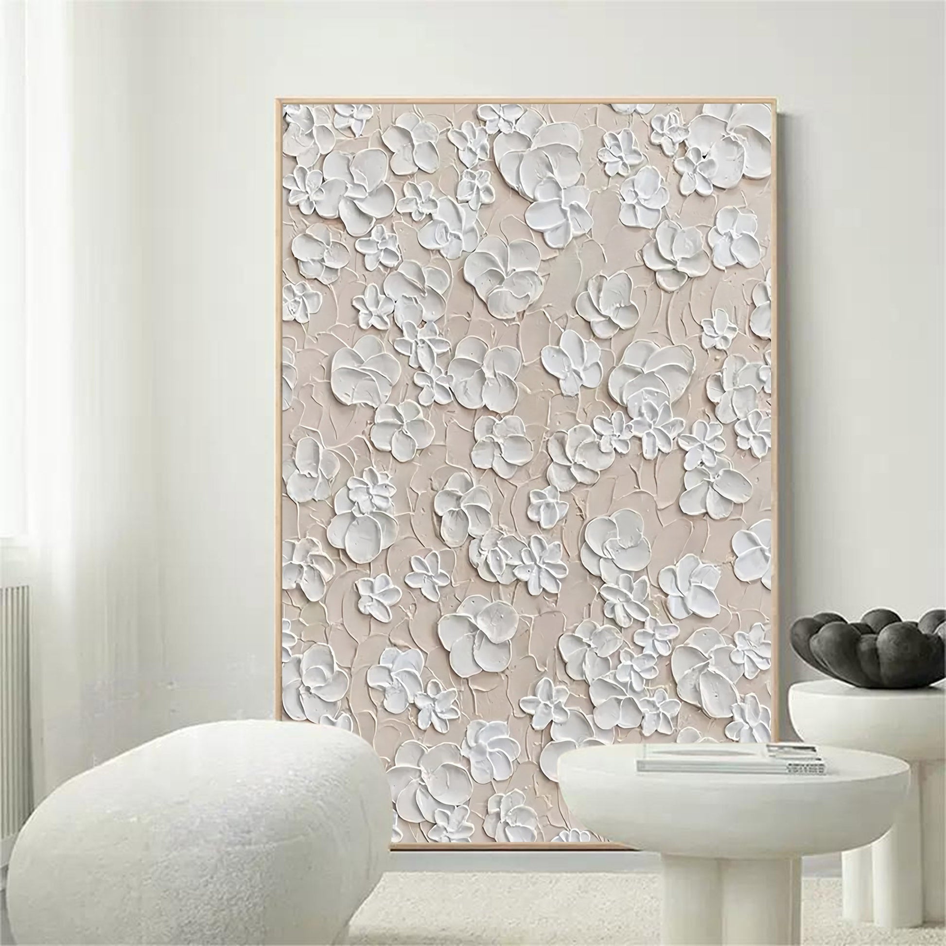 Plaster Art Texture Painting SG039 - Neutralighting