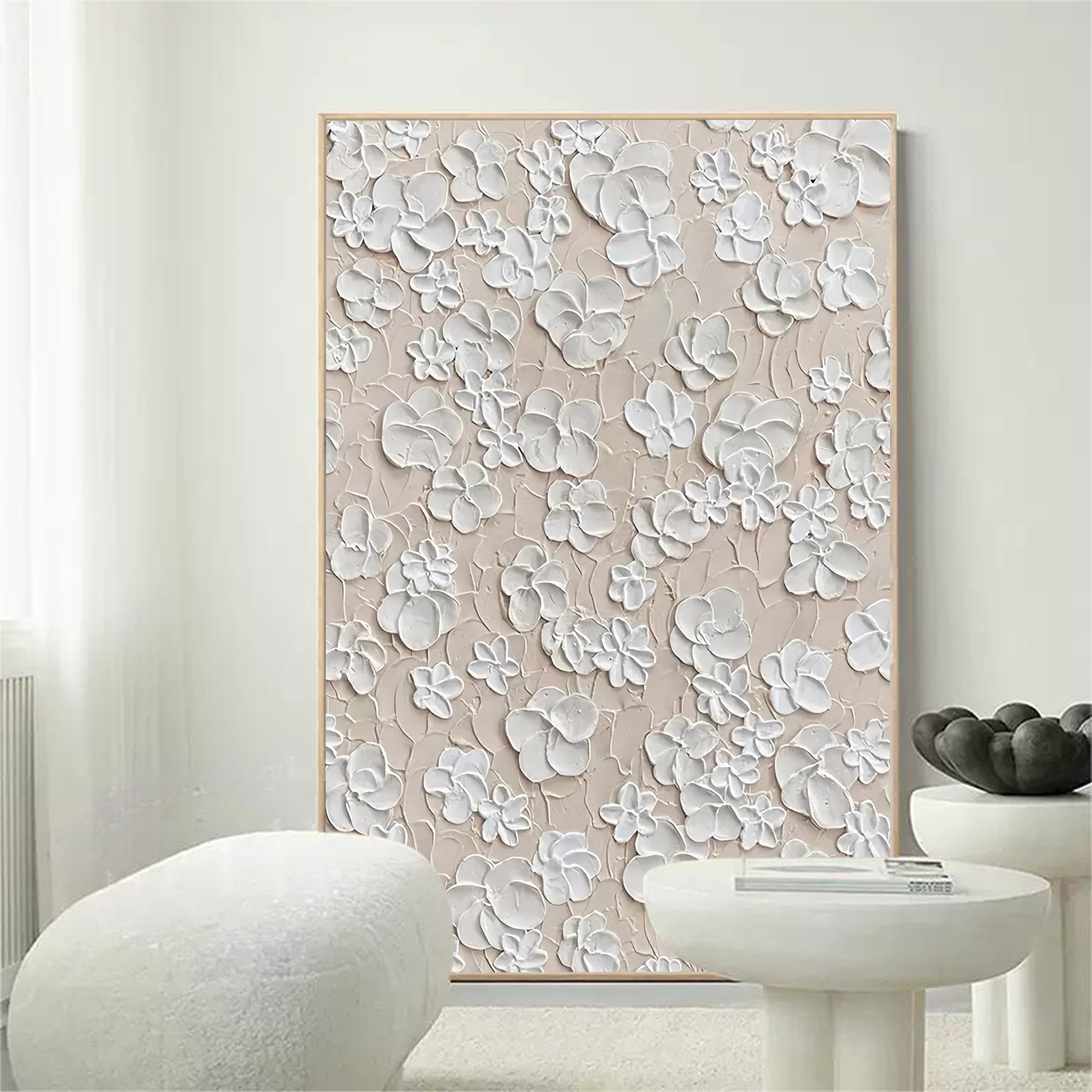 Plaster Art Texture Painting SG039 - Neutralighting