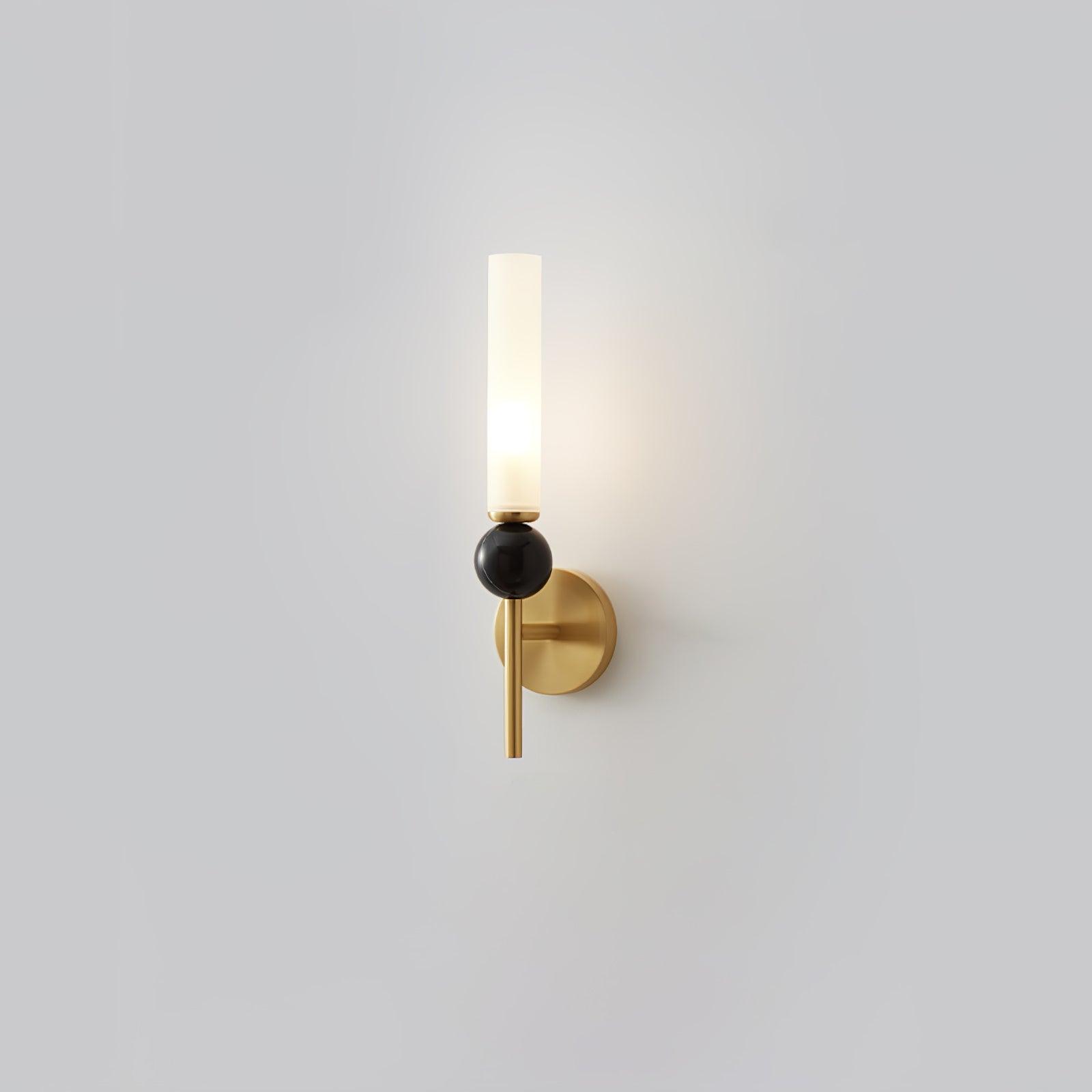 Dulane Modern Minimalist Vertical Marble Wall Lamp-Neutral Decor