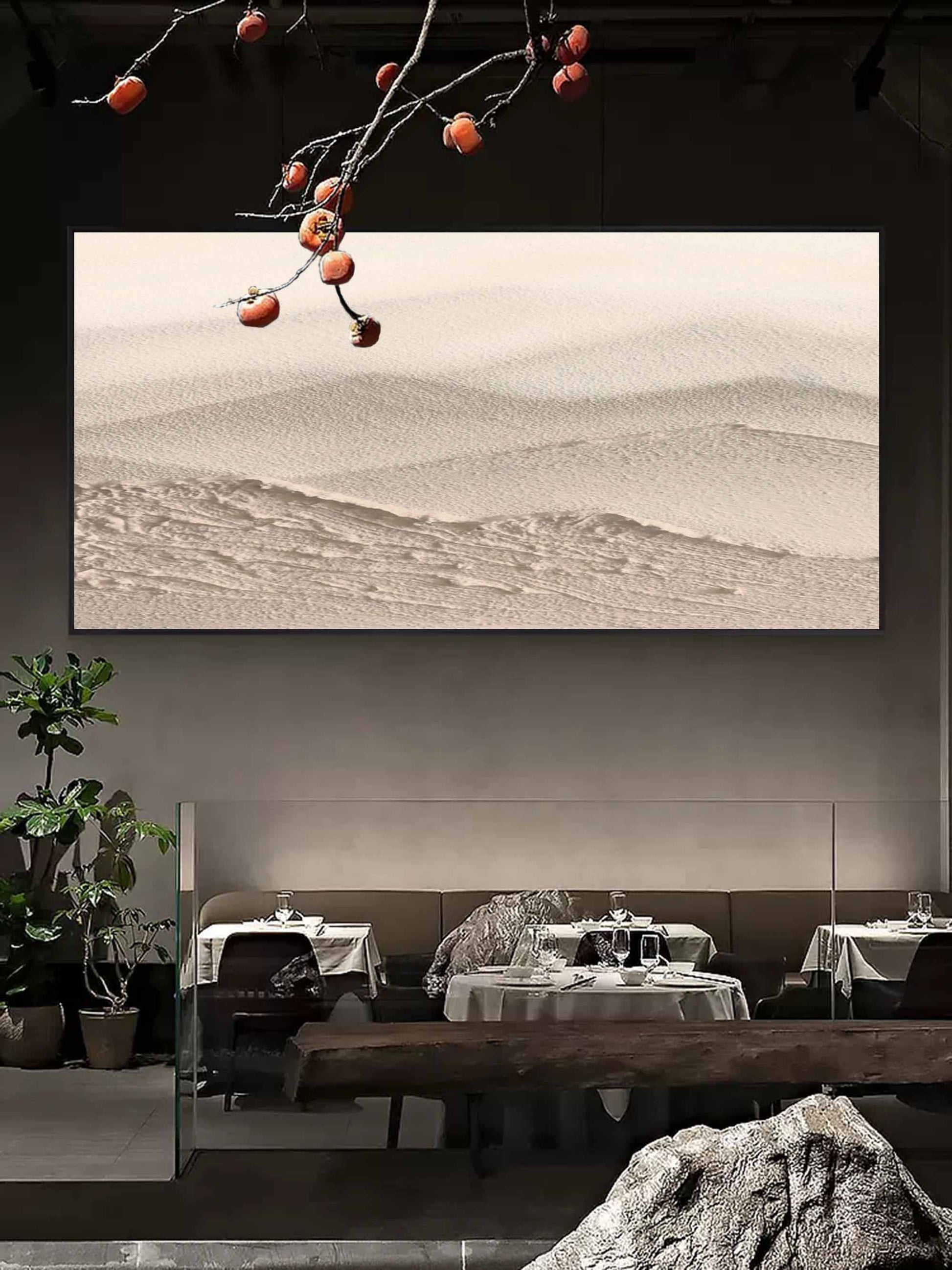 Plaster Art Texture Painting SG218 - Neutralighting