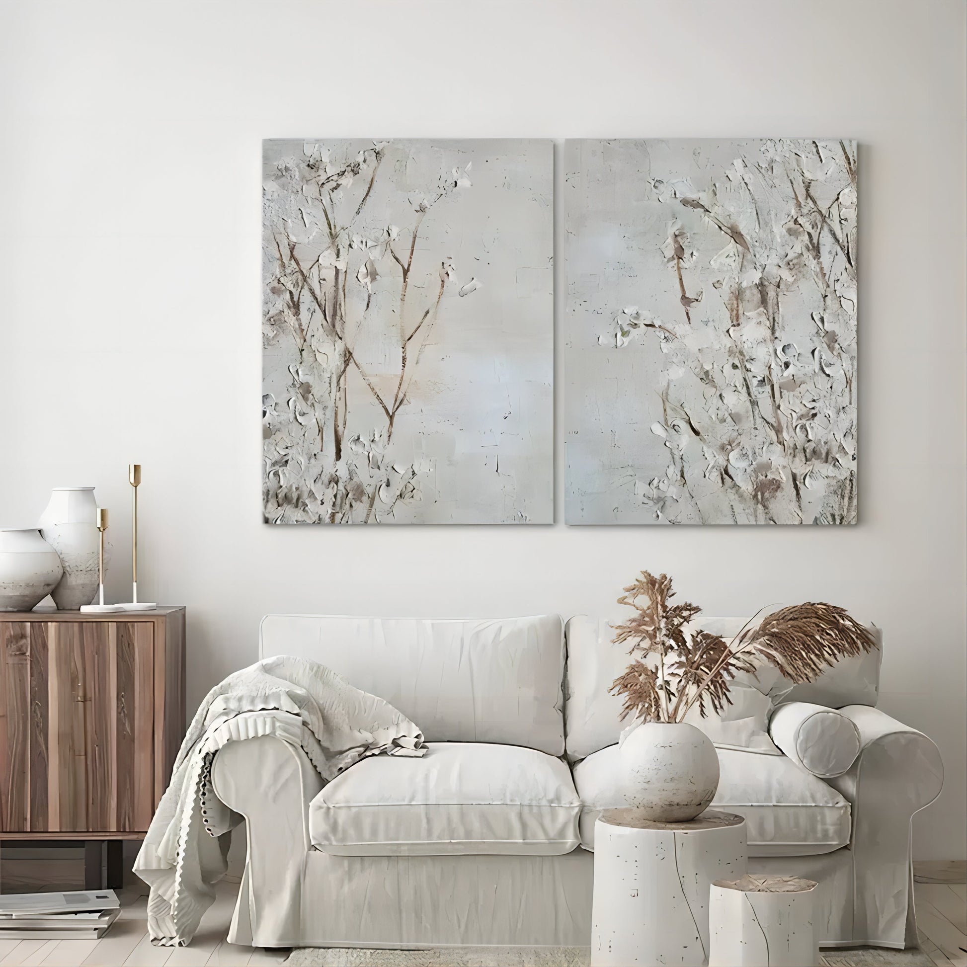 Wabi-Sabi Wall Art TX061 - Neutralighting