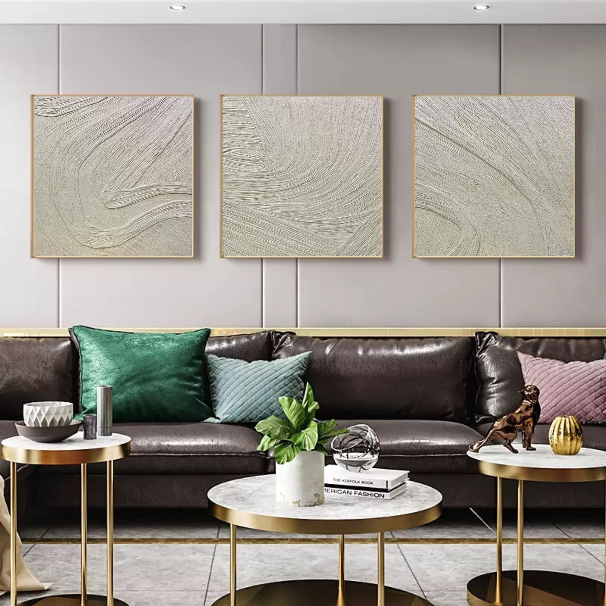 Abstract Painting Set Of 3 SP032 - Neutralighting