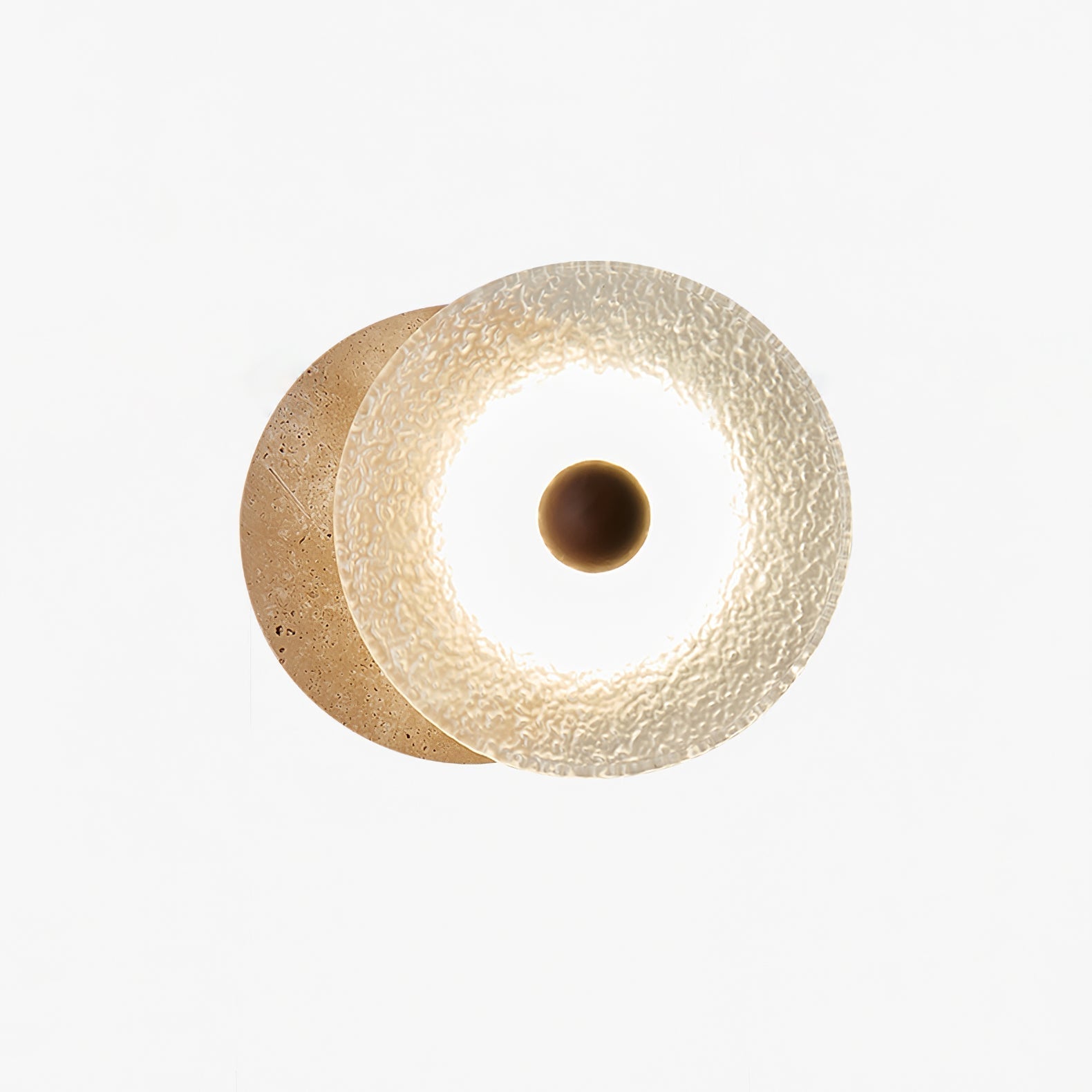 Olivia Travertine Wall Light-Neutral Decor