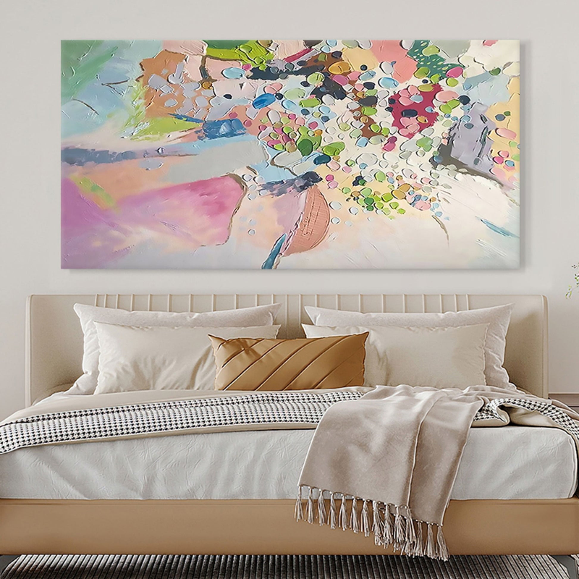 Plaster Art Texture Painting SG050 - Neutralighting