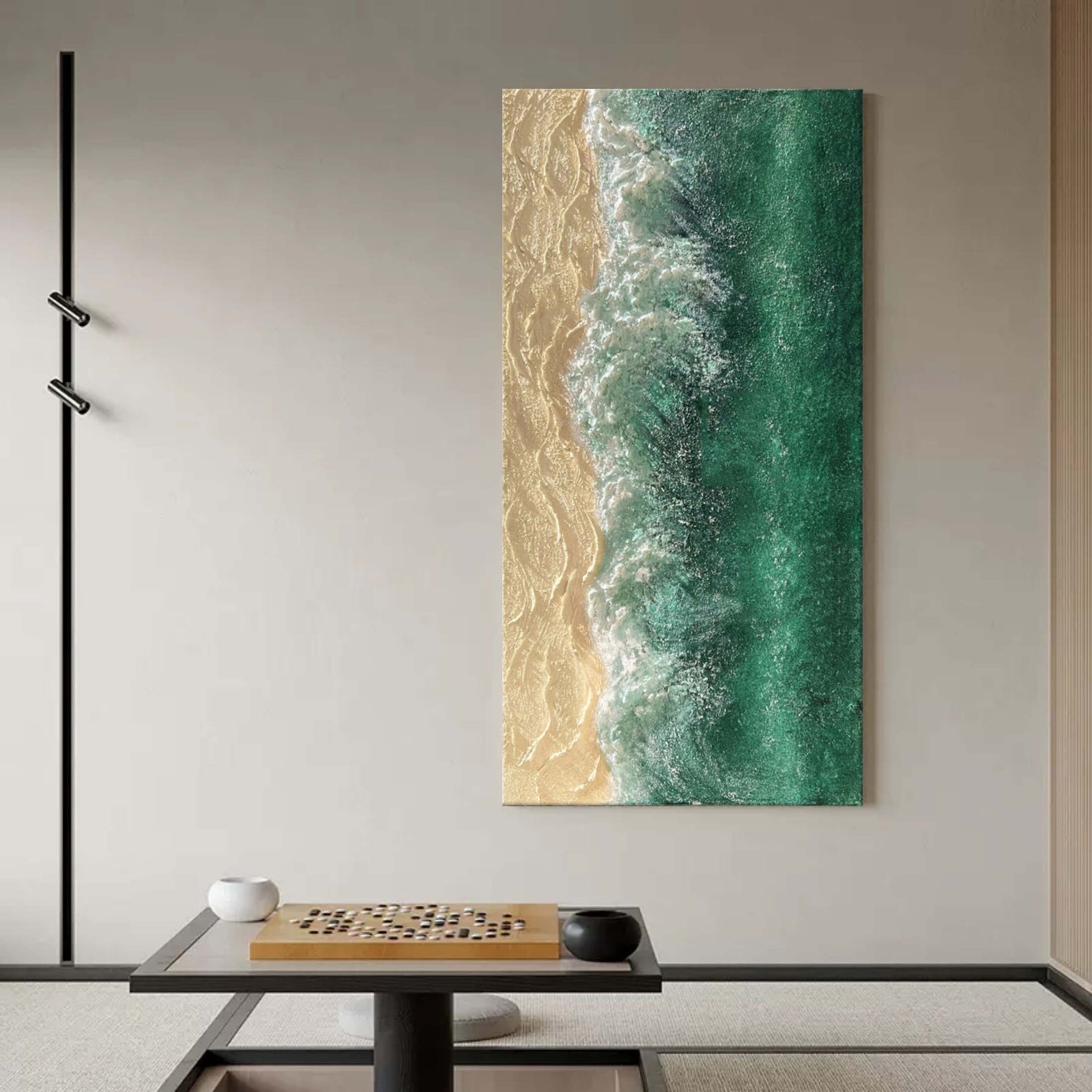 Plaster Art Texture Painting SG226 - Neutralighting