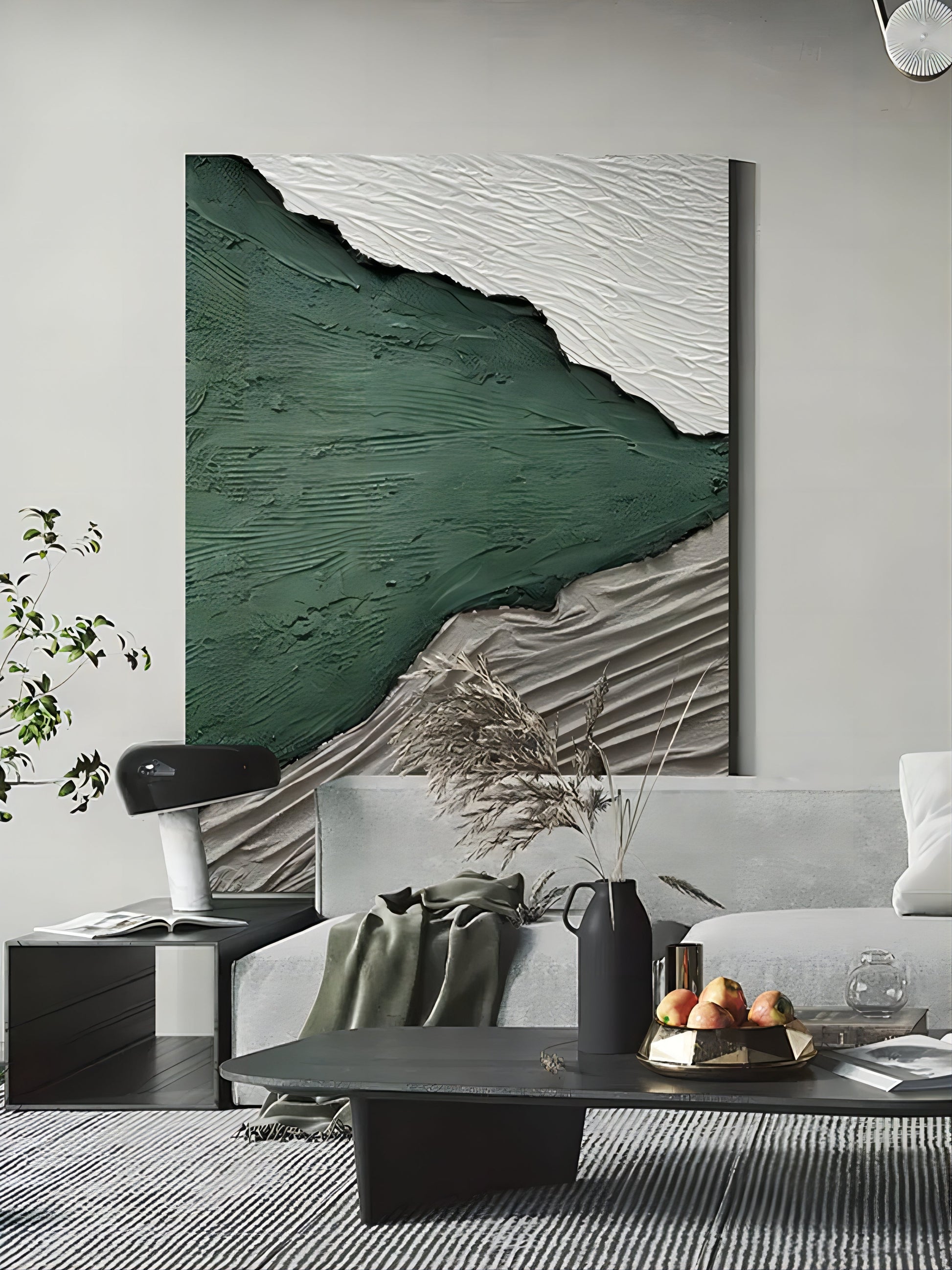 Plaster Art Texture Painting SG005 - Neutralighting