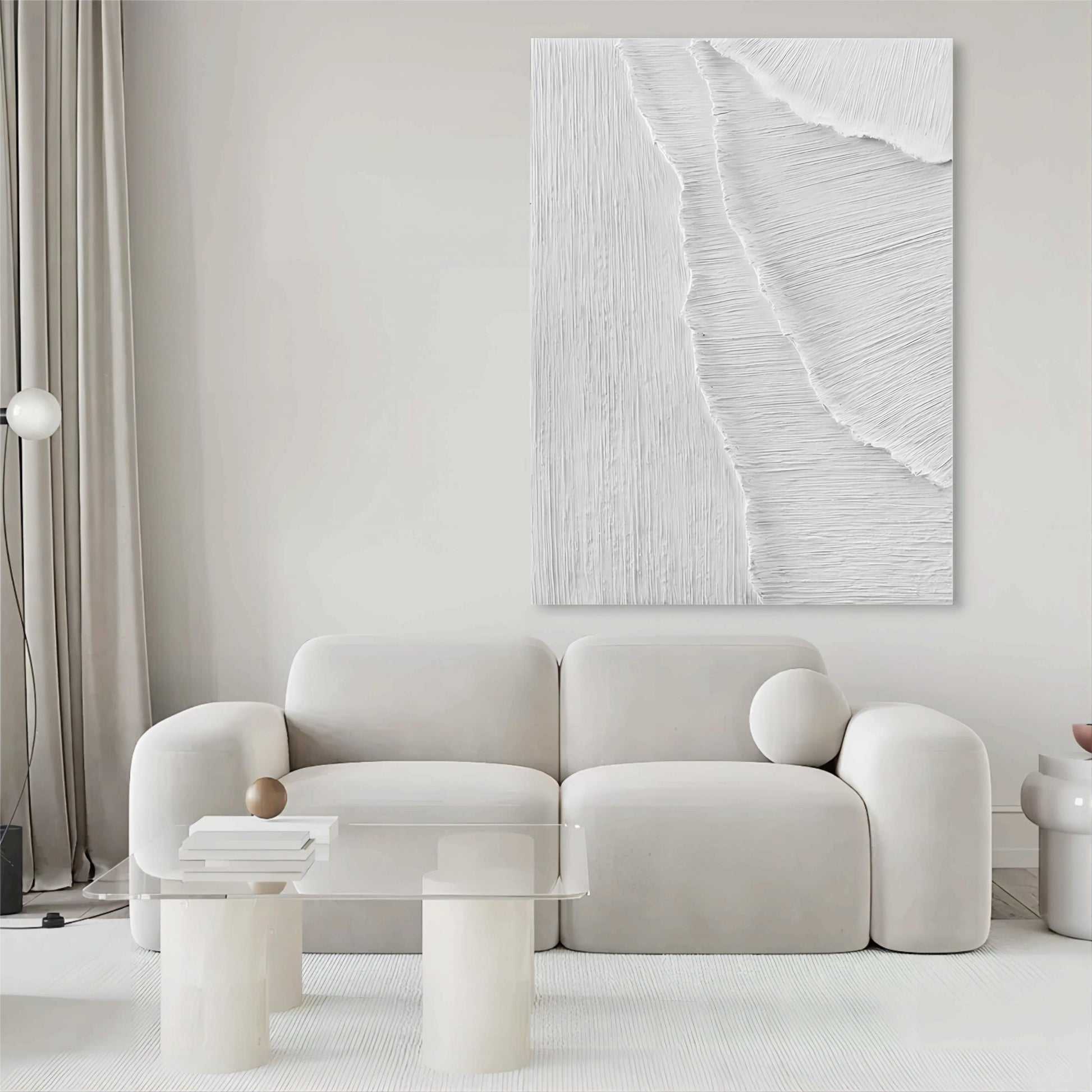 Plaster Art Texture Painting TX098 - Neutralighting