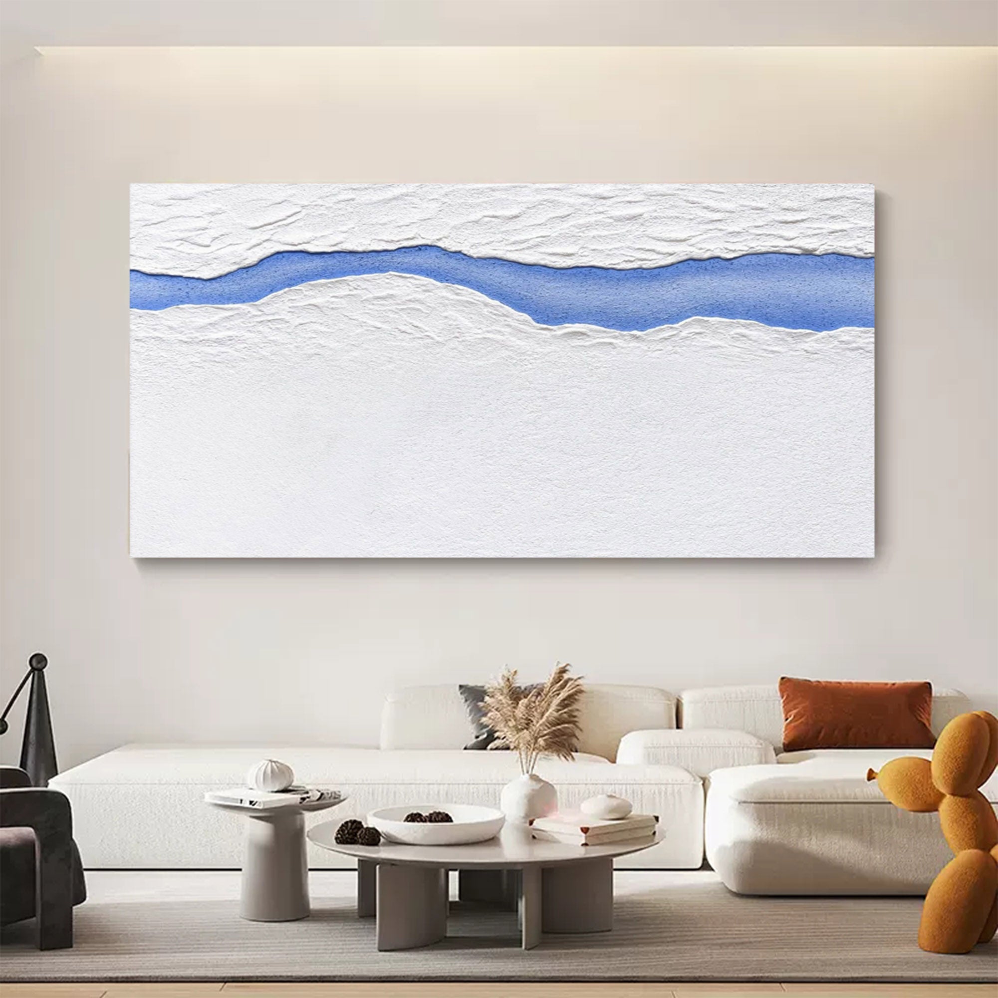 Plaster Art Texture Painting SG152 - Neutralighting
