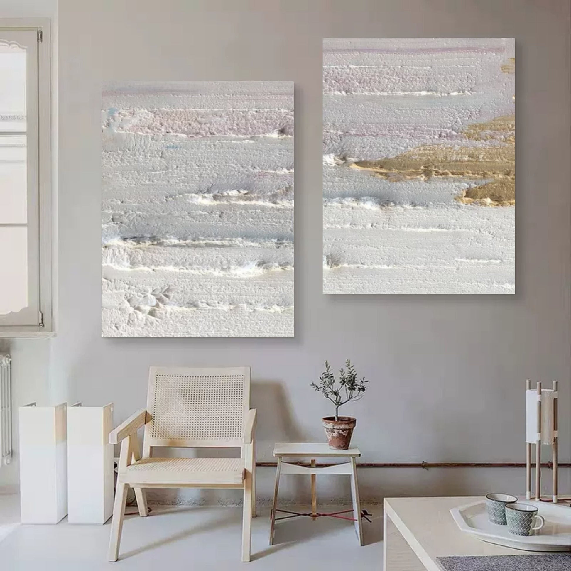 Abstract Painting Set Of 2 SP082 - Neutralighting