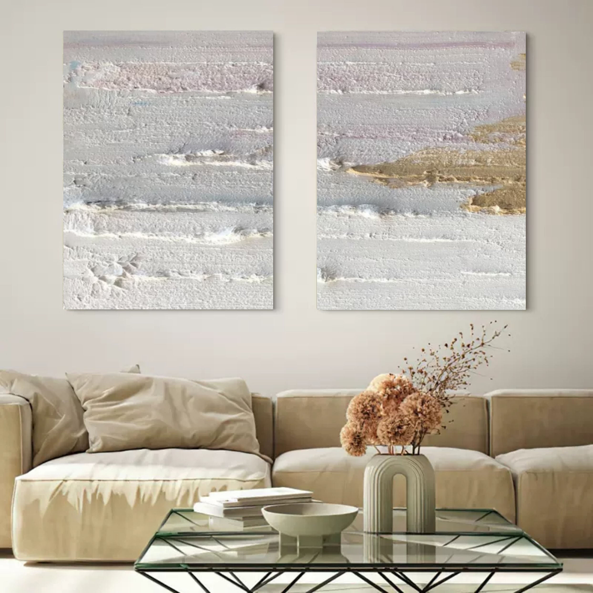 Abstract Painting Set Of 2 SP082 - Neutralighting