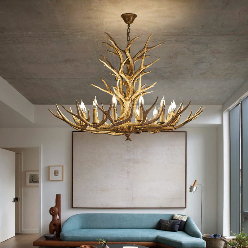 Silva Retro LED Pendant Light Wood Metal Bar/Dining Room/Living Room - Neutral Decor