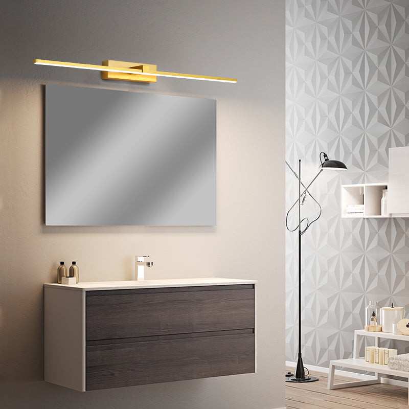 Hexa Linear Mirror Vanity Wall Lamp Bathroom Bedroom Modern - Neutral Decor