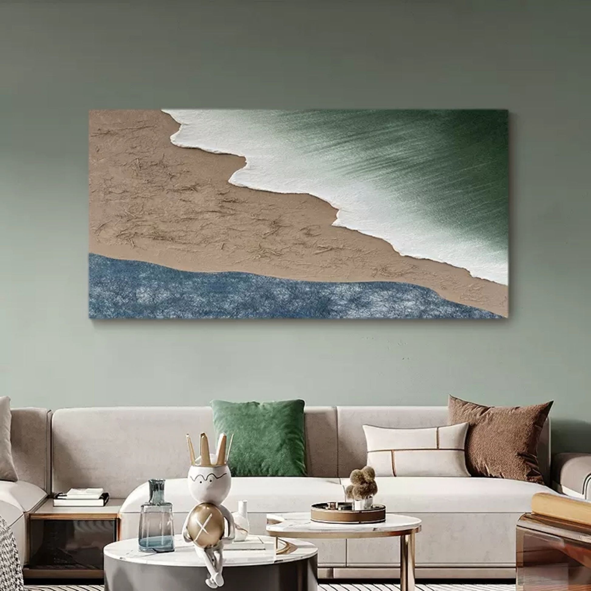 Plaster Art Texture Painting TX130 - Neutralighting