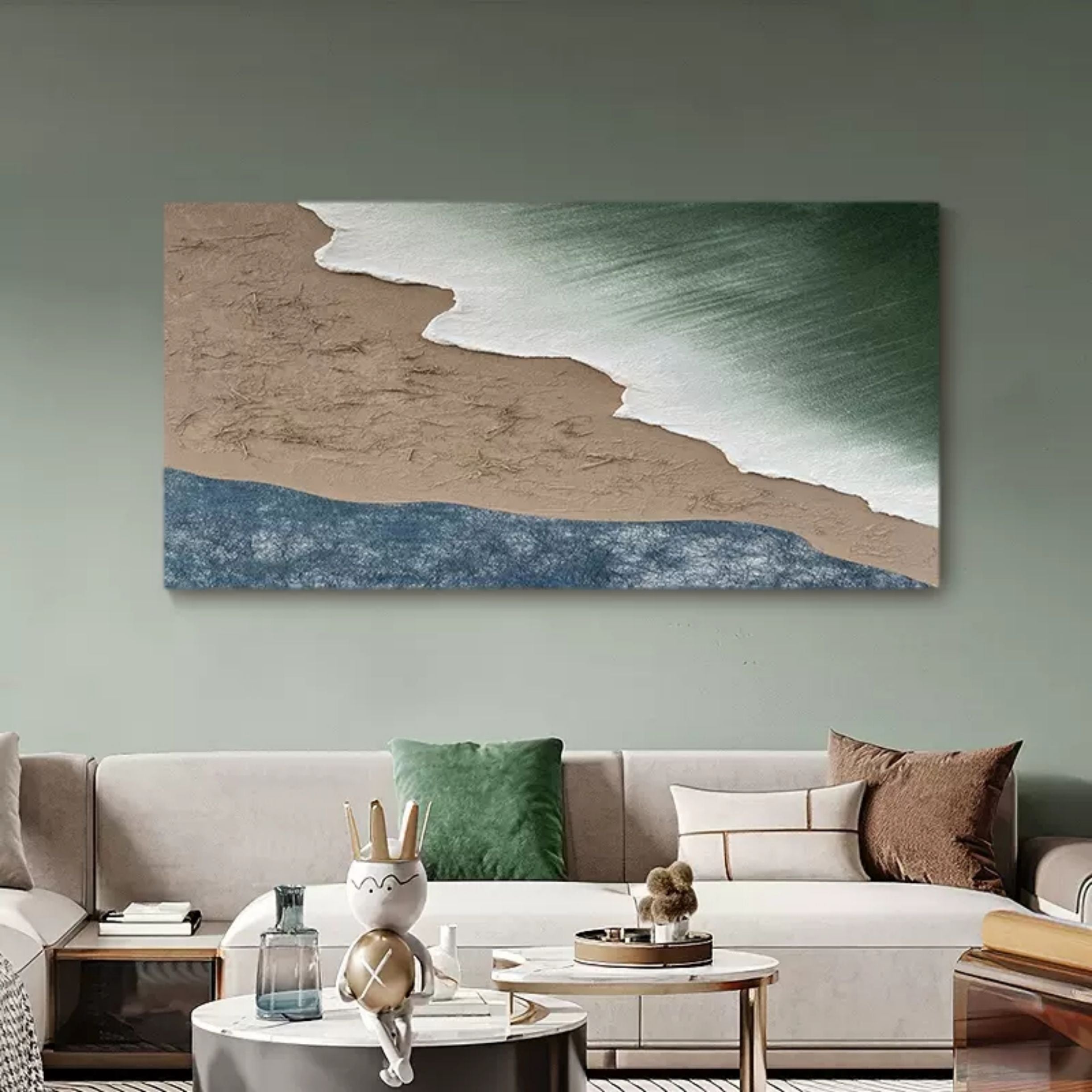 Plaster Art Texture Painting TX130 - Neutralighting