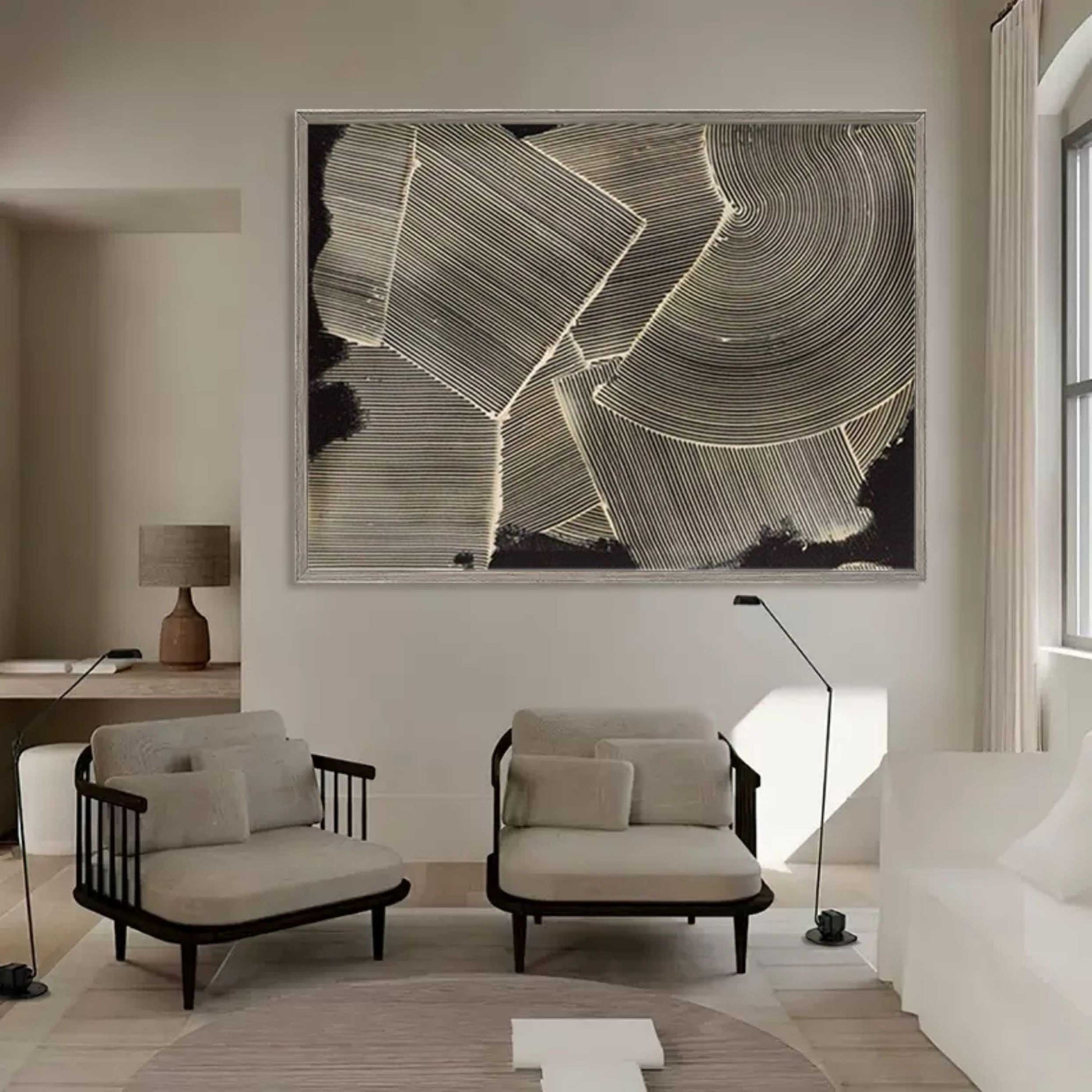 Wabi-Sabi Wall Art TX215 - Neutralighting