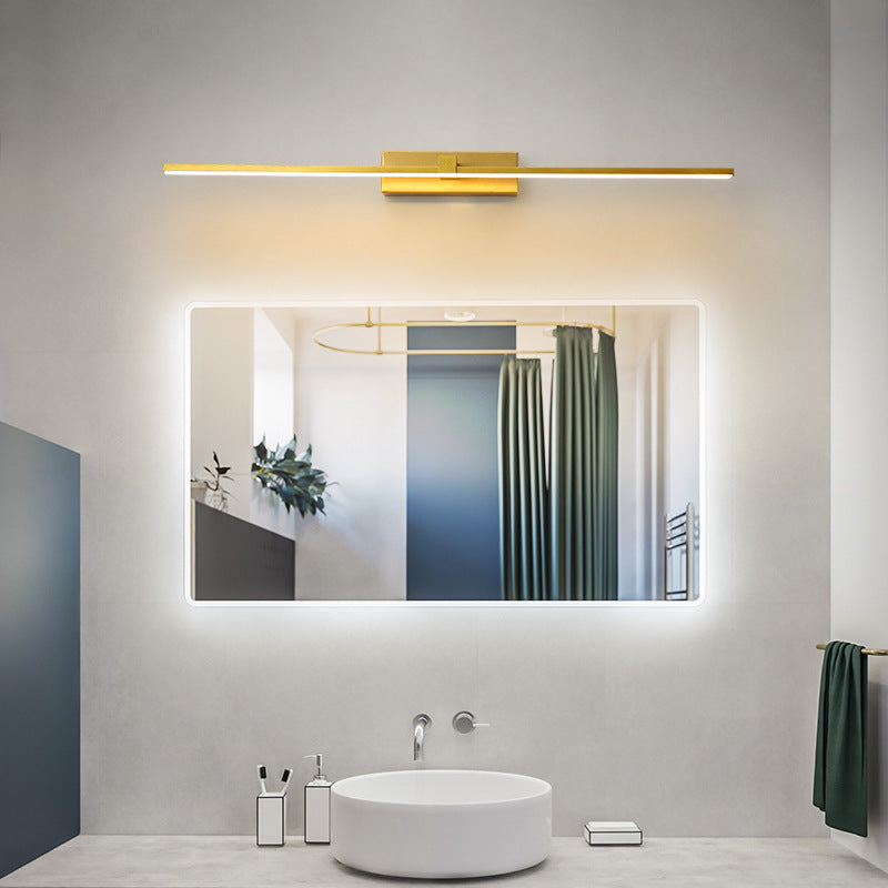 Hexa Linear Mirror Vanity Wall Lamp Bathroom Bedroom Modern - Neutral Decor
