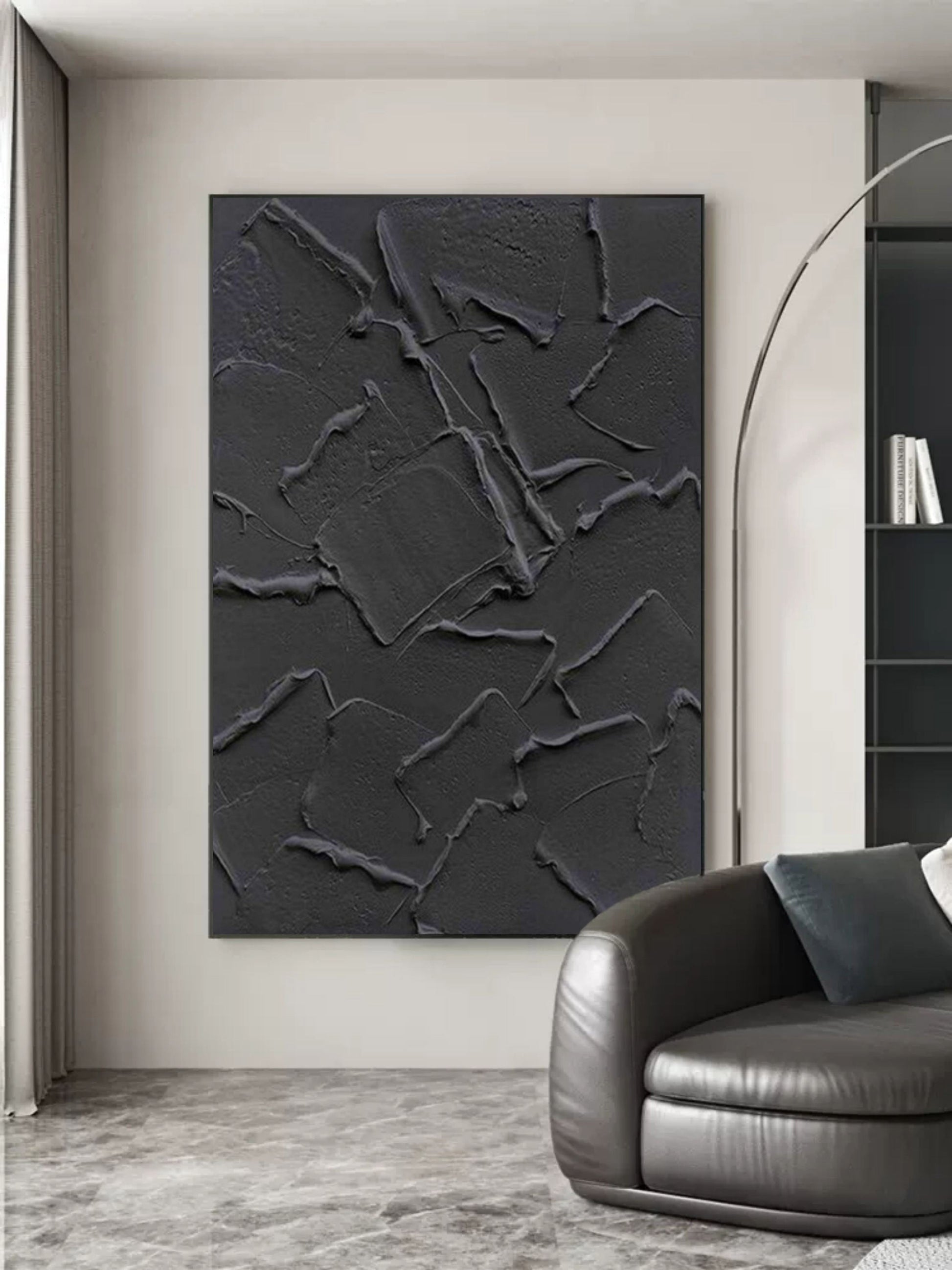 Plaster Art Texture Painting SG169 - Neutralighting