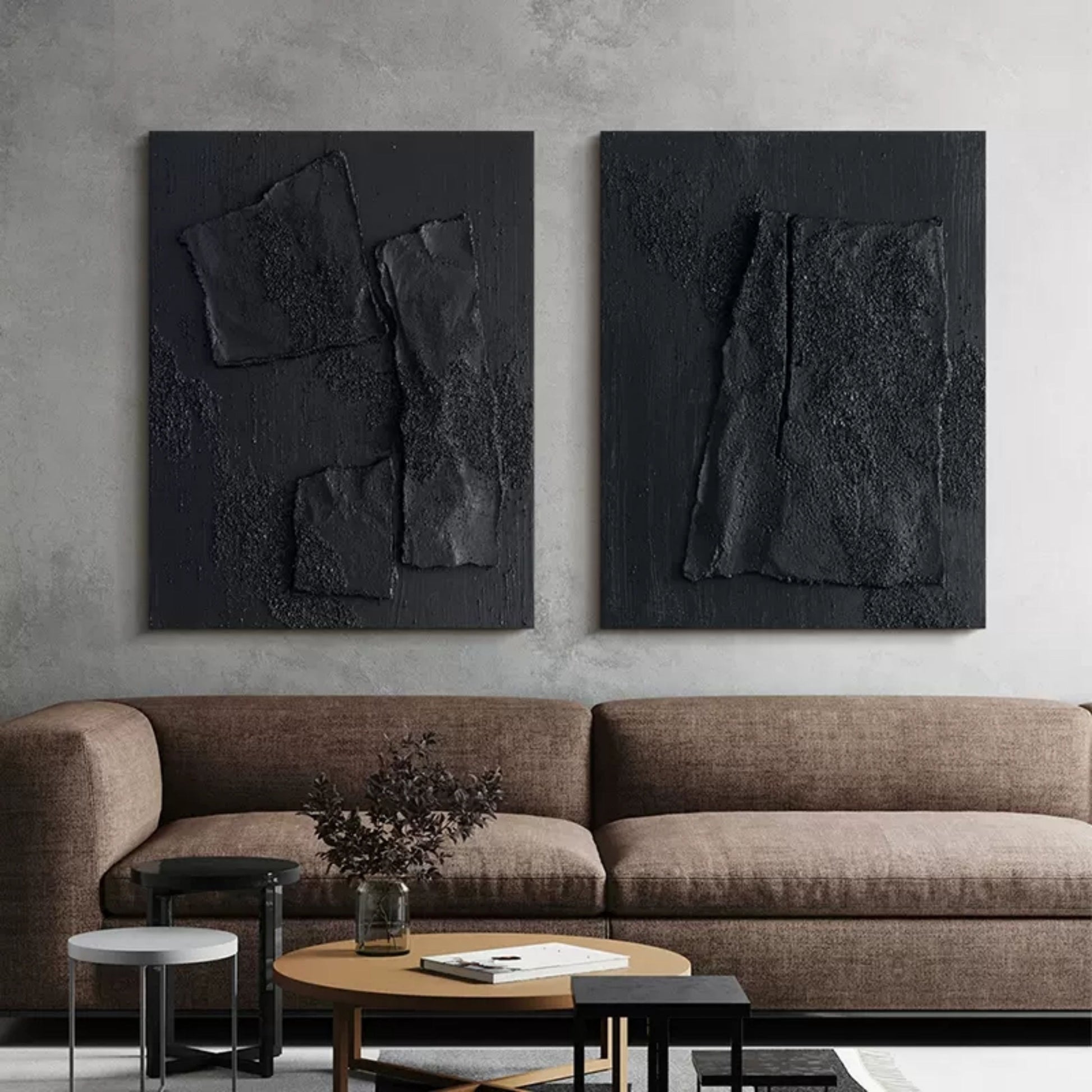 Abstract Painting Set Of 2 SP029 - Neutralighting