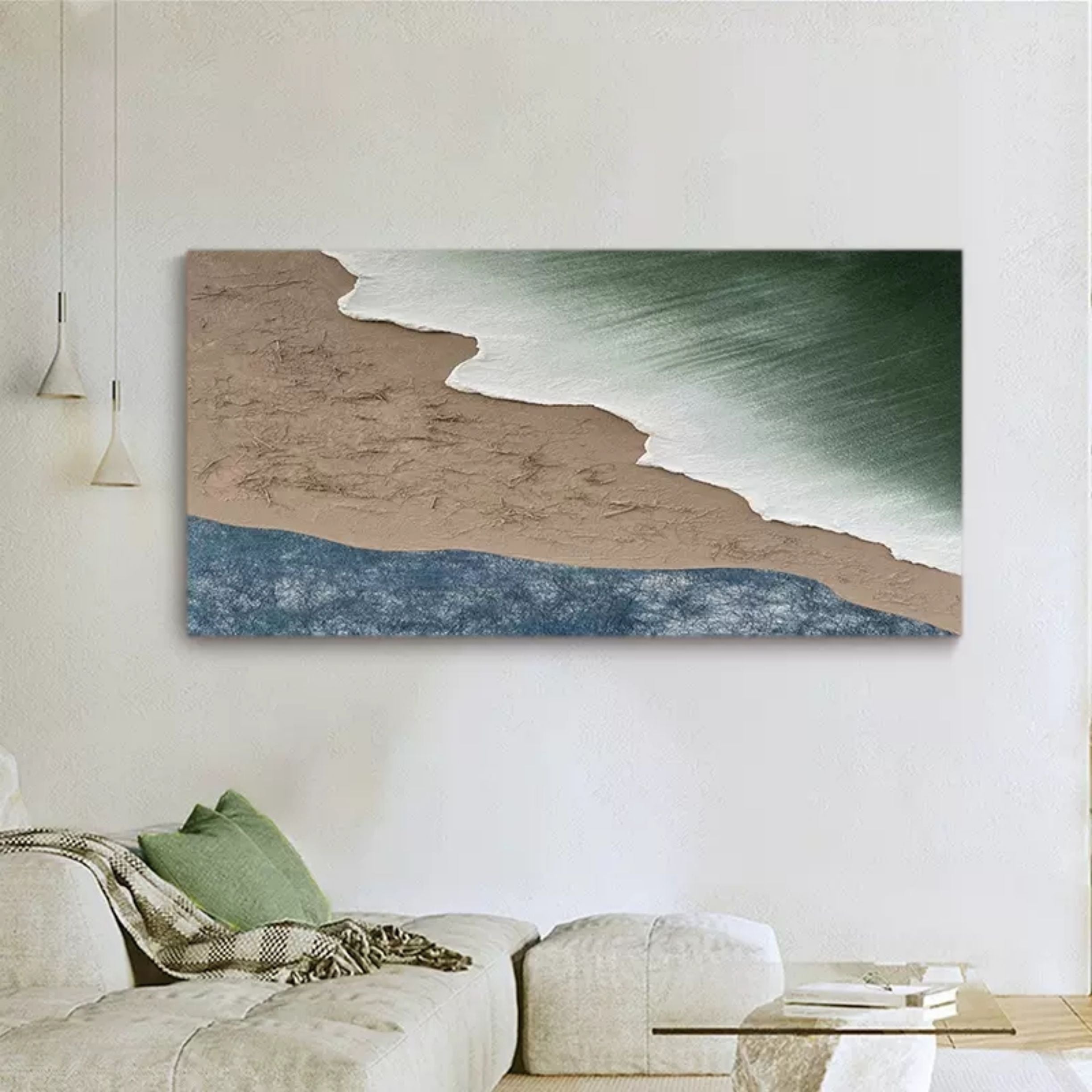 Plaster Art Texture Painting TX130 - Neutralighting