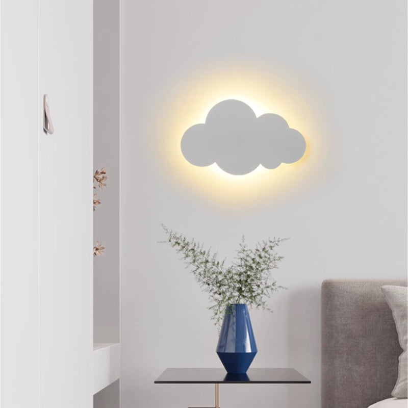 Aria Modern Minimalist Cloud Shape Wall Lamp - Neutral Decor