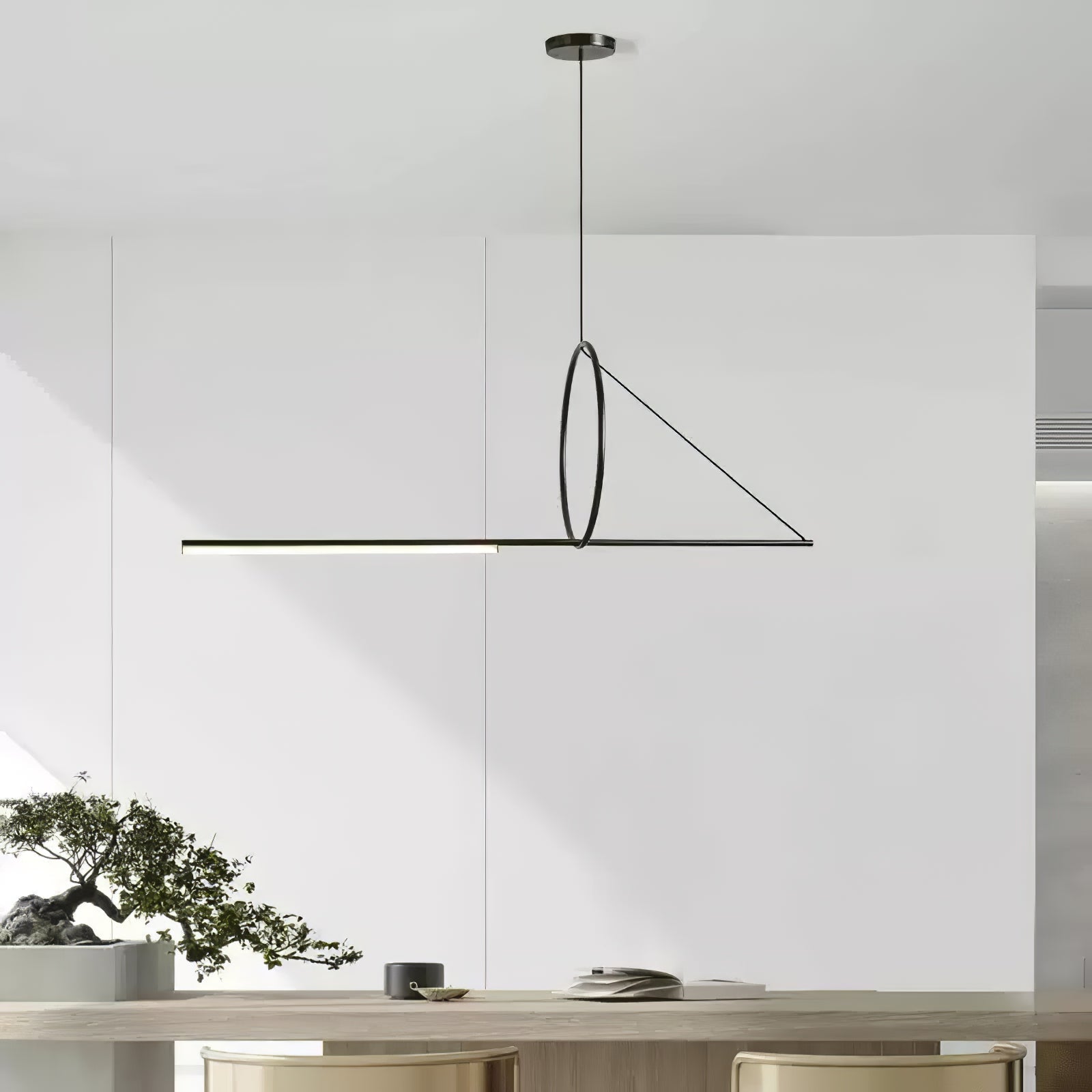 Ilzoror Modern Minimalist Nordic Pendant Light-Neutral Decor