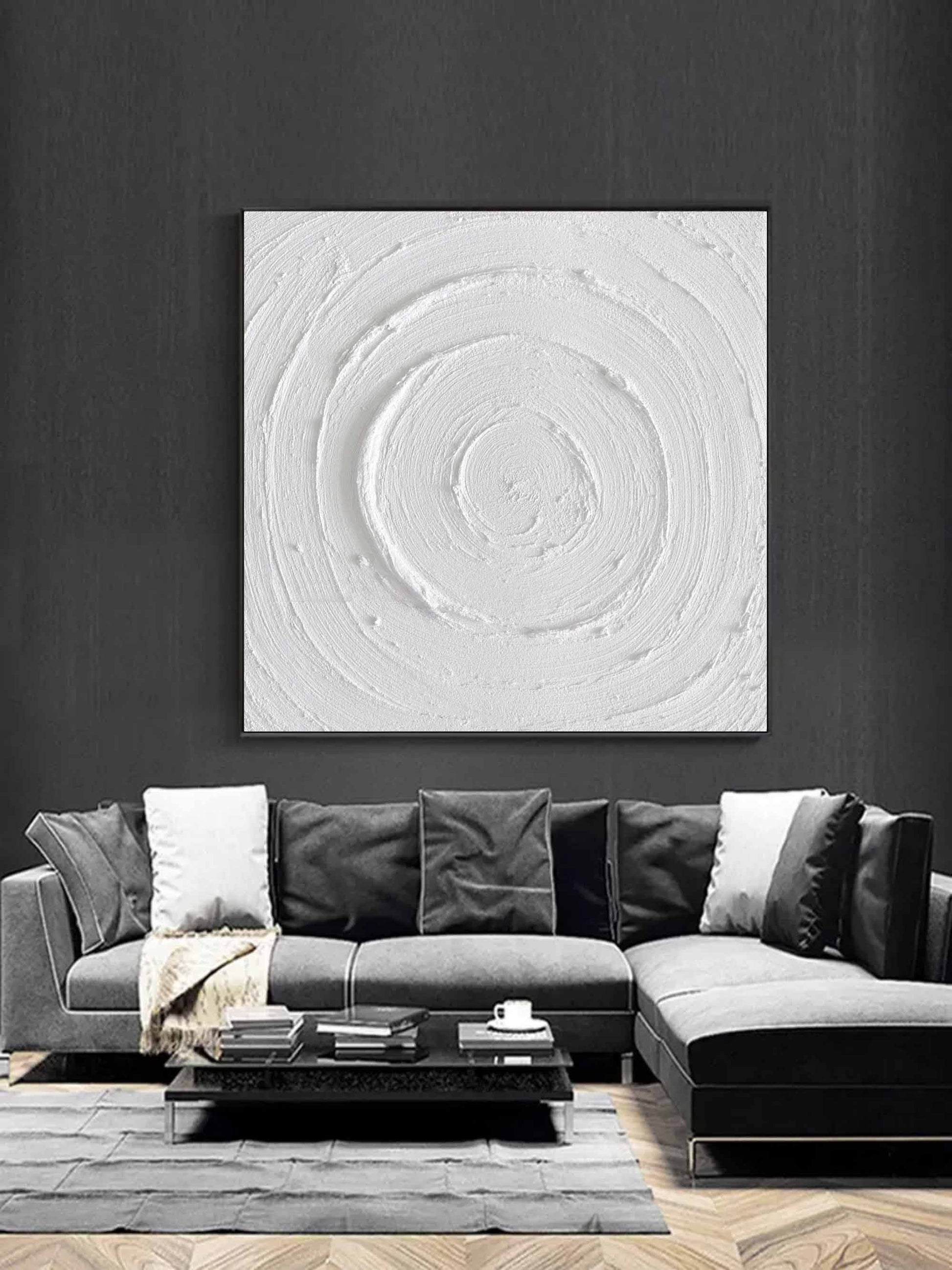 Plaster Art Texture Painting SG222 - Neutralighting