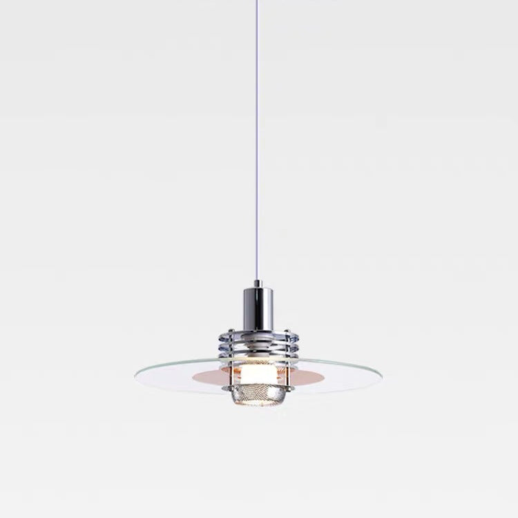 Valentina Minimalism LED Pendant Light Metal/Glass/Acrylic Bedroom - Neutral Decor