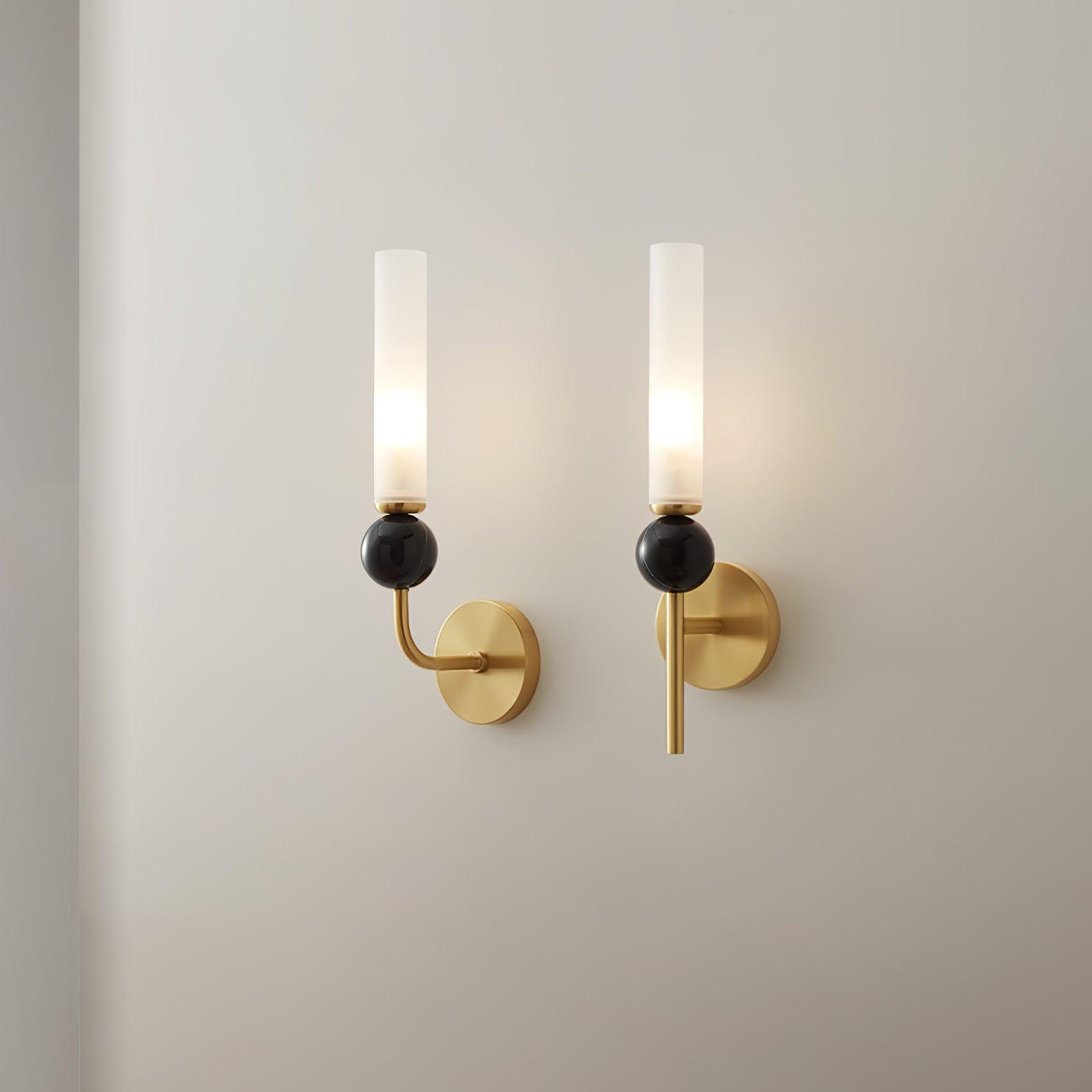 Dulane Modern Minimalist Vertical Marble Wall Lamp-Neutral Decor