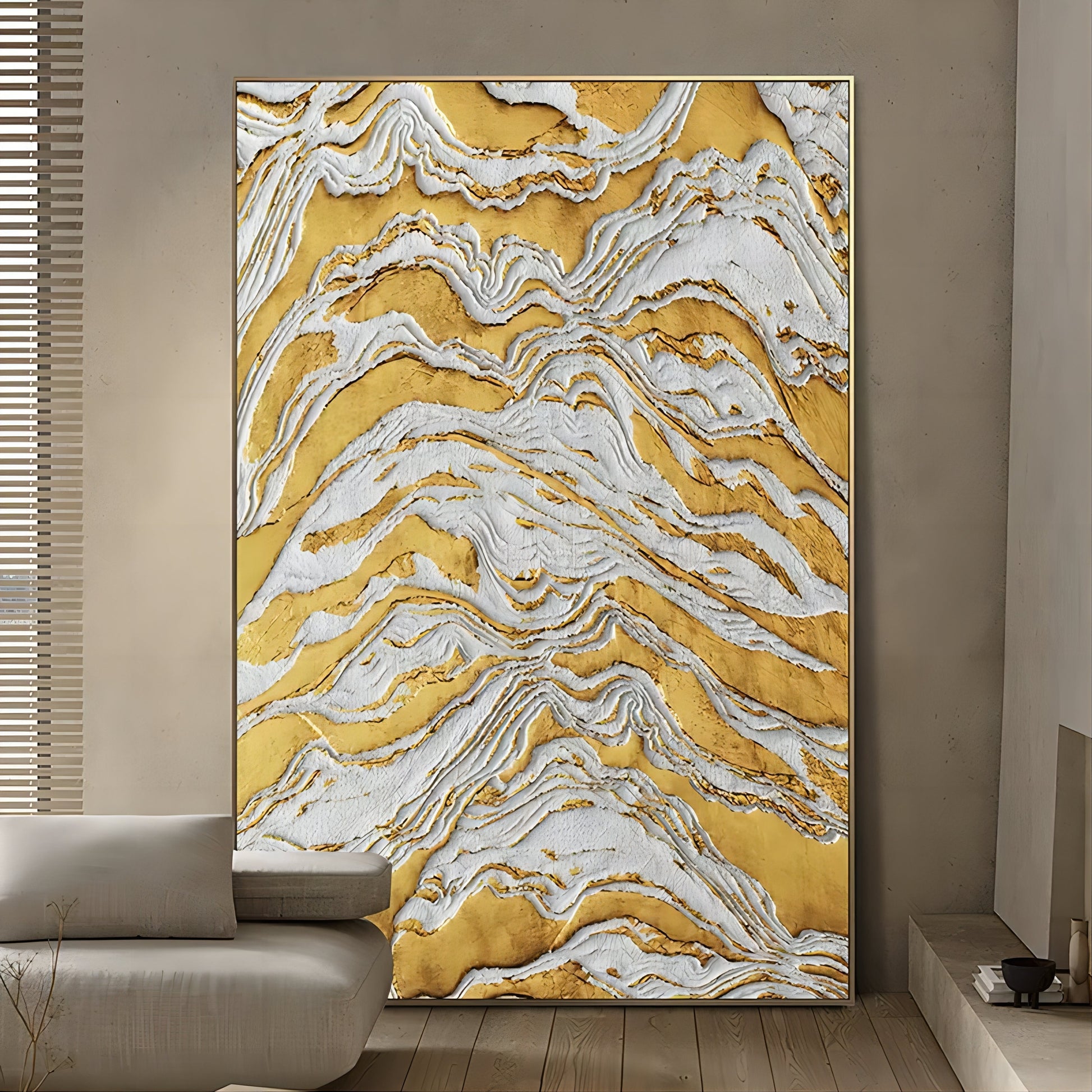 Plaster Art Texture Painting SG009 - Neutralighting