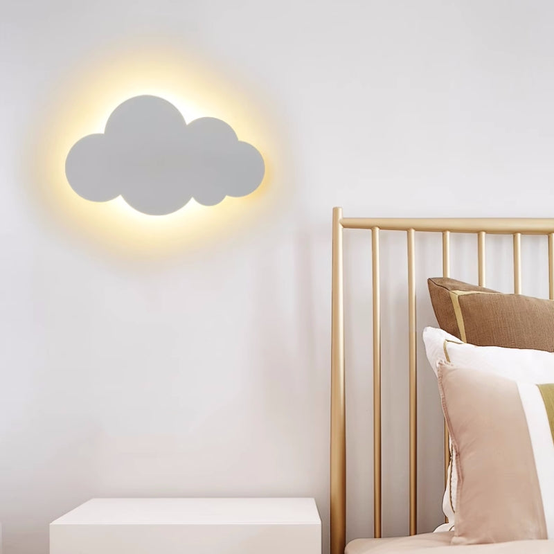 Aria Modern Minimalist Cloud Shape Wall Lamp - Neutral Decor